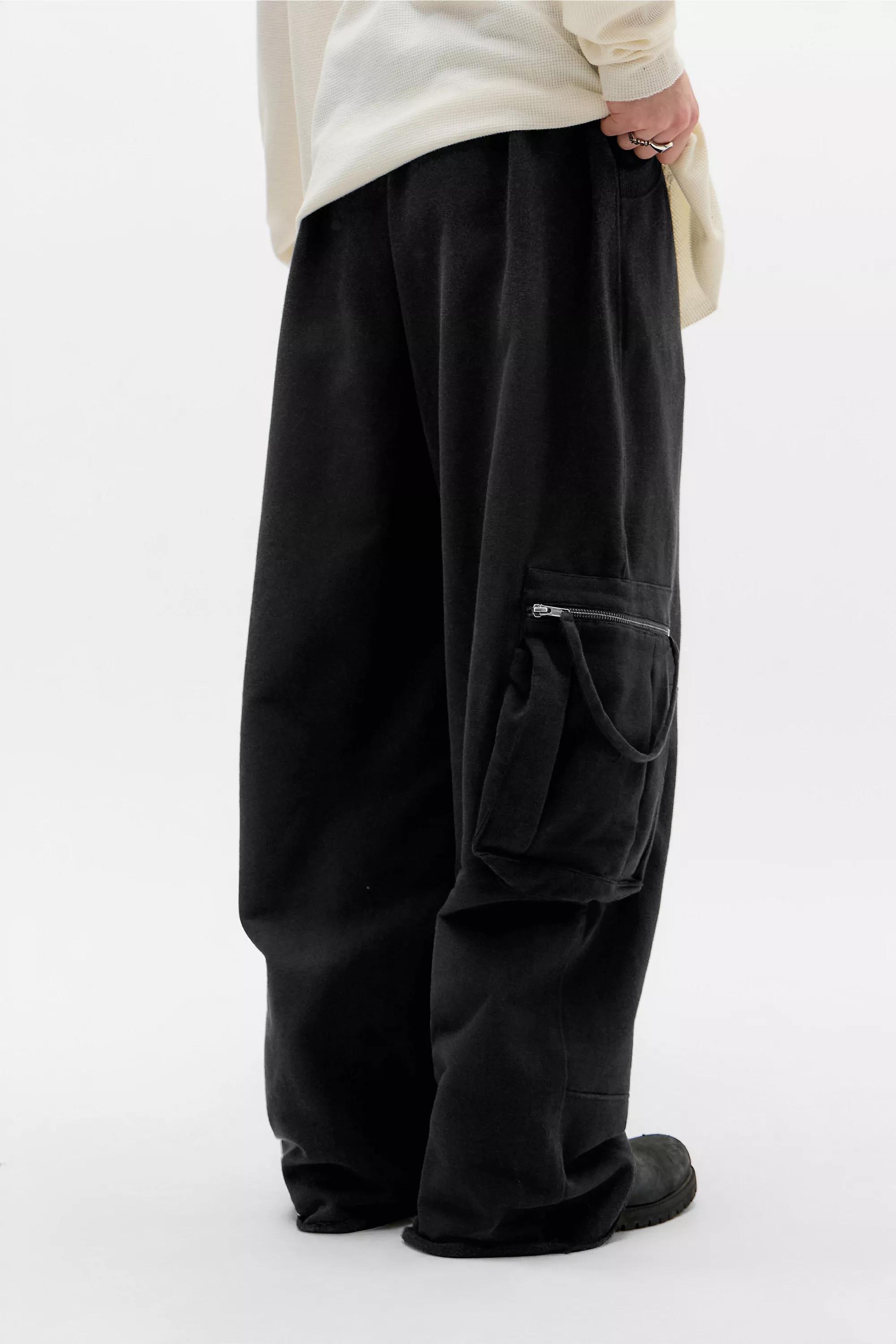 Dark Grey Jaded London Cargo Monster Joggers, D GR, large image number 3