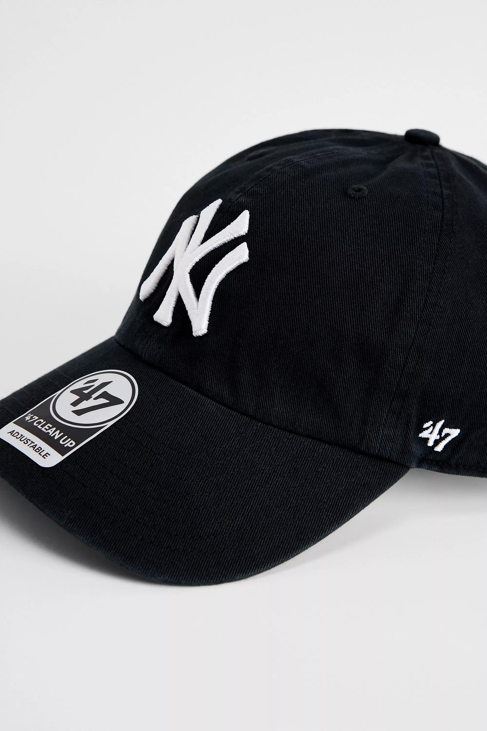 Black 47 Brand Ny Yankees Clean Up Cap, BLK, medium