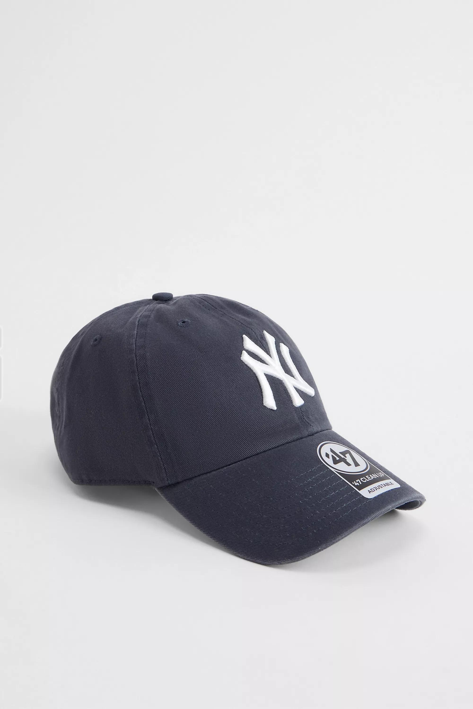 Navy 47 Brand Ny Yankees Clean Up Cap, NAVY, large image number 0