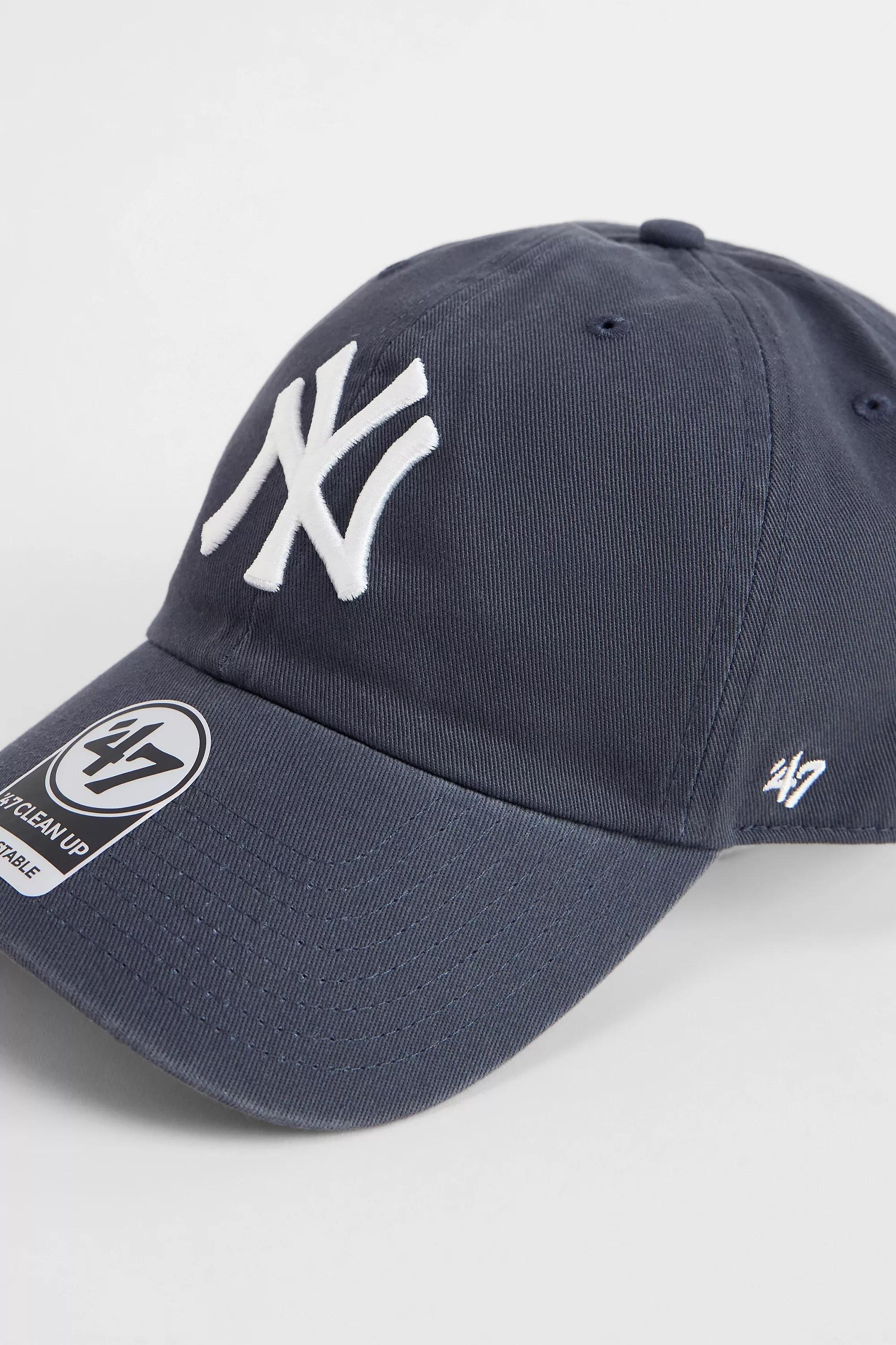 Navy 47 Brand Ny Yankees Clean Up Cap, NAVY, large image number 1