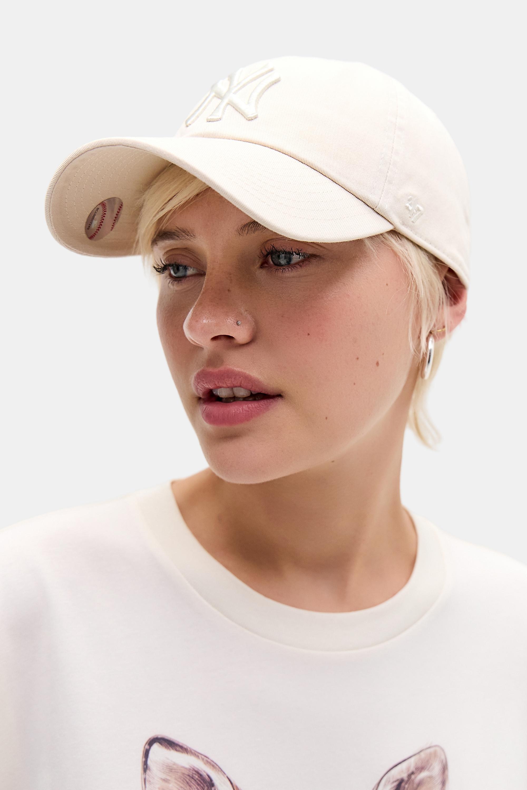 CREAM '47 Brand Cream NY Yankees Clean Up Cap, CREME, large image number 0