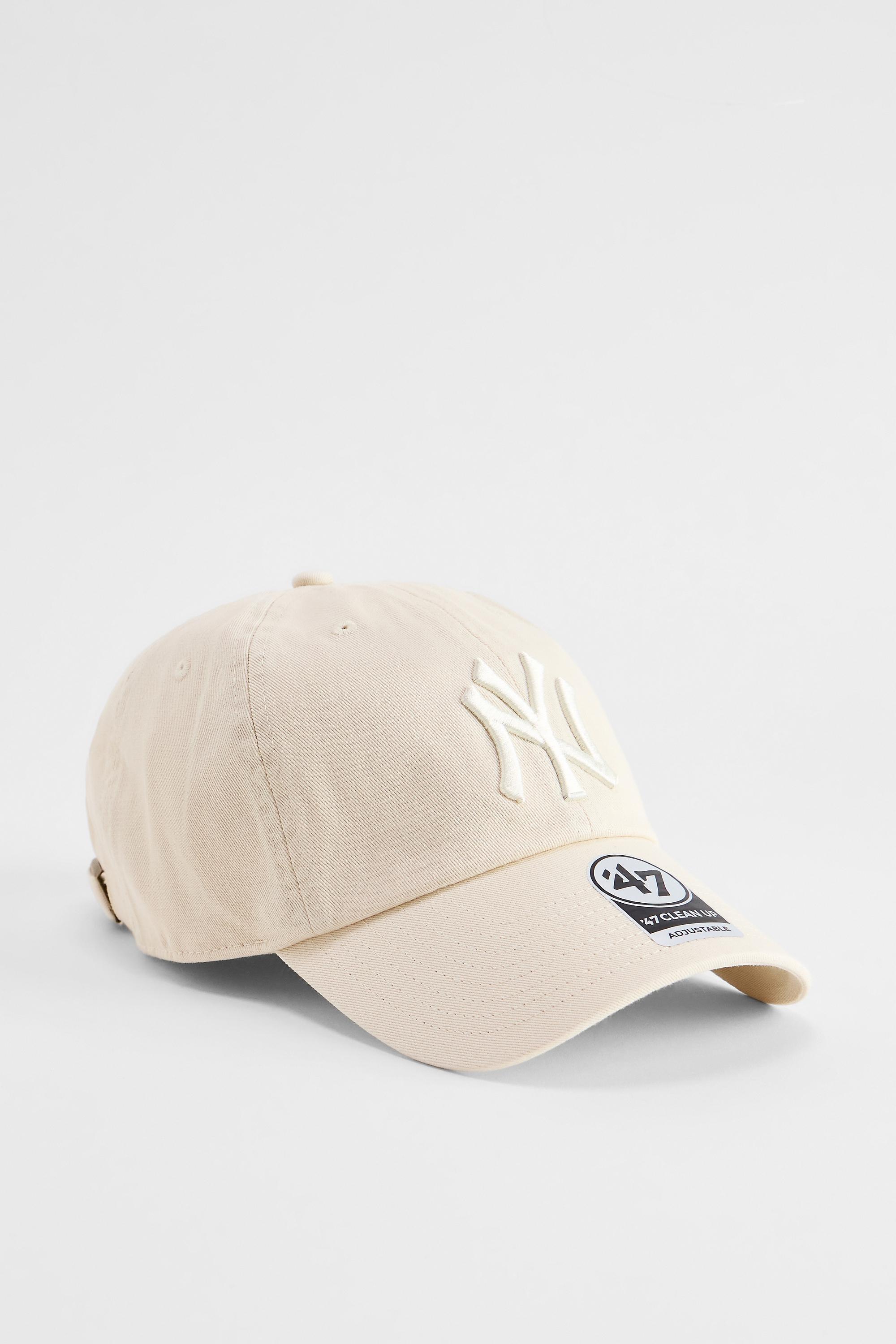 CREAM '47 Brand Cream NY Yankees Clean Up Cap, CREME, medium