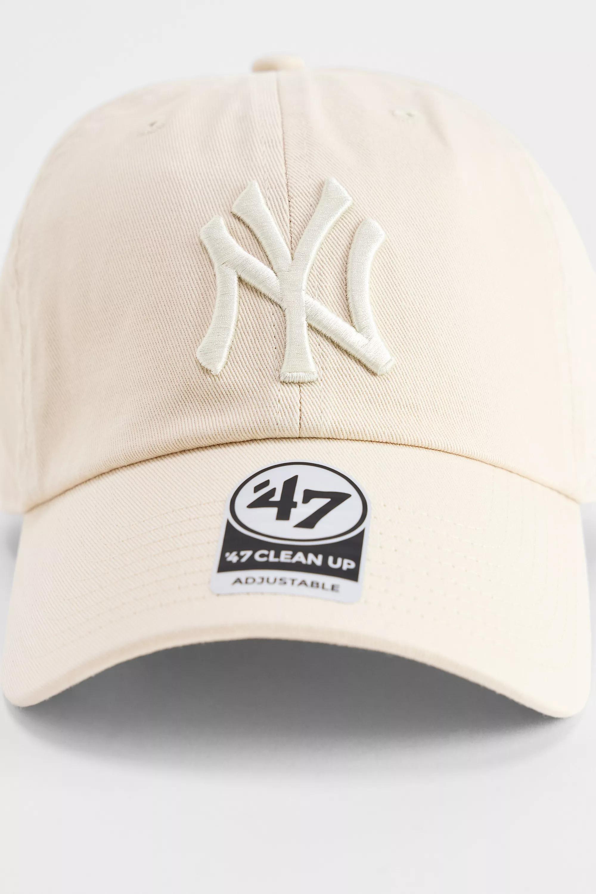 CREAM '47 Brand Cream NY Yankees Clean Up Cap, CREME, large image number 2