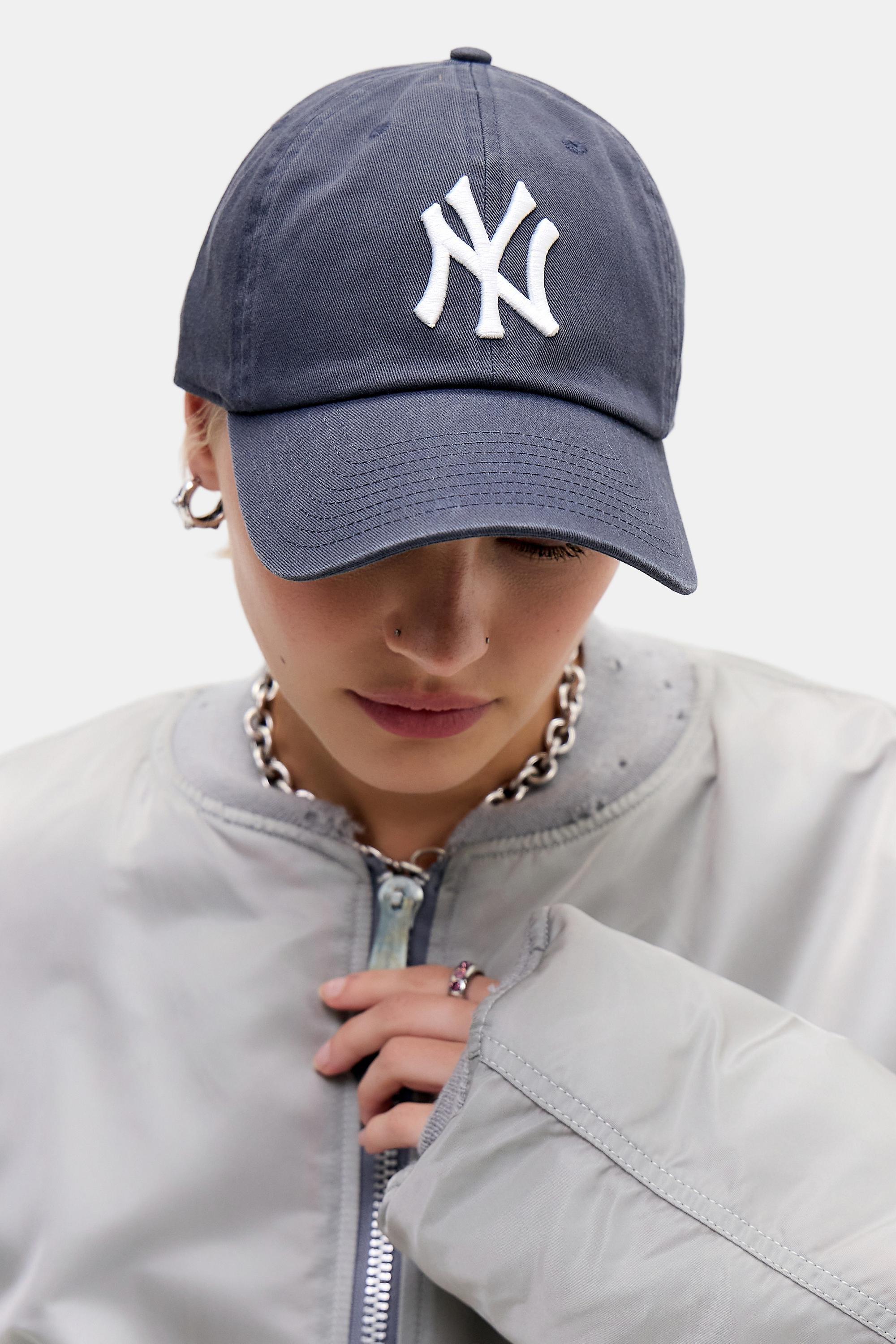 Navy 47 Brand Navy Ny Yankees Clean Up Cap, NAVY, medium