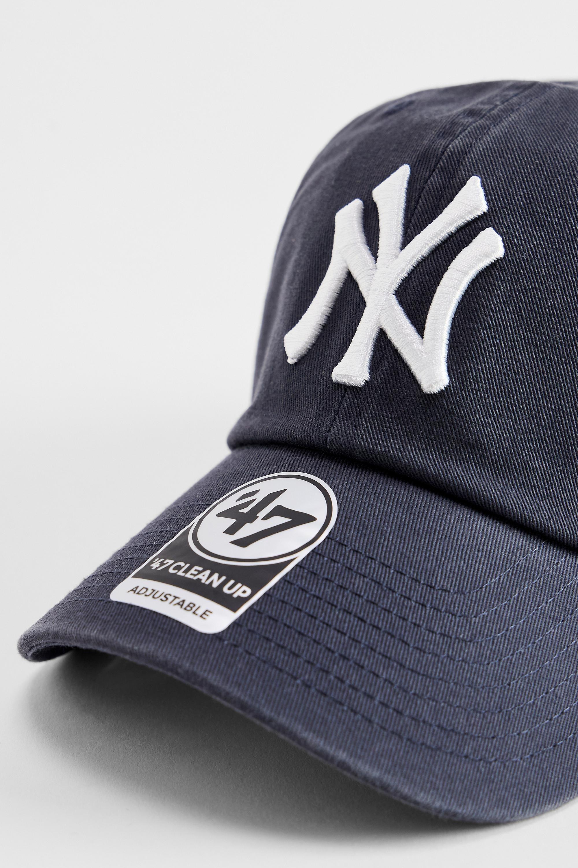 Navy 47 Brand Navy Ny Yankees Clean Up Cap, NAVY, medium