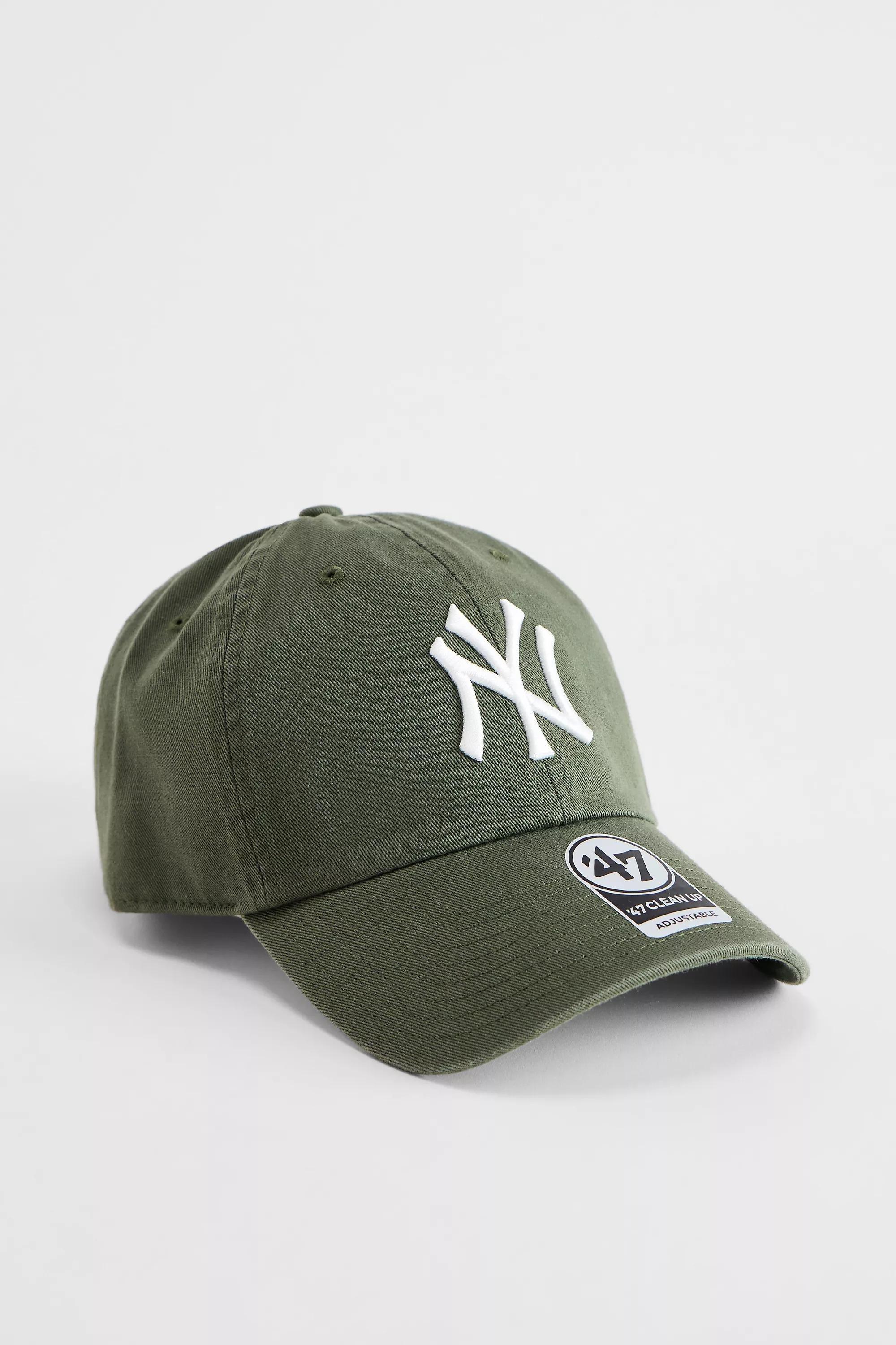 Khaki '47 Brand Khaki Ny Yankees Clean Up Cap, KHAKI, large image number 0
