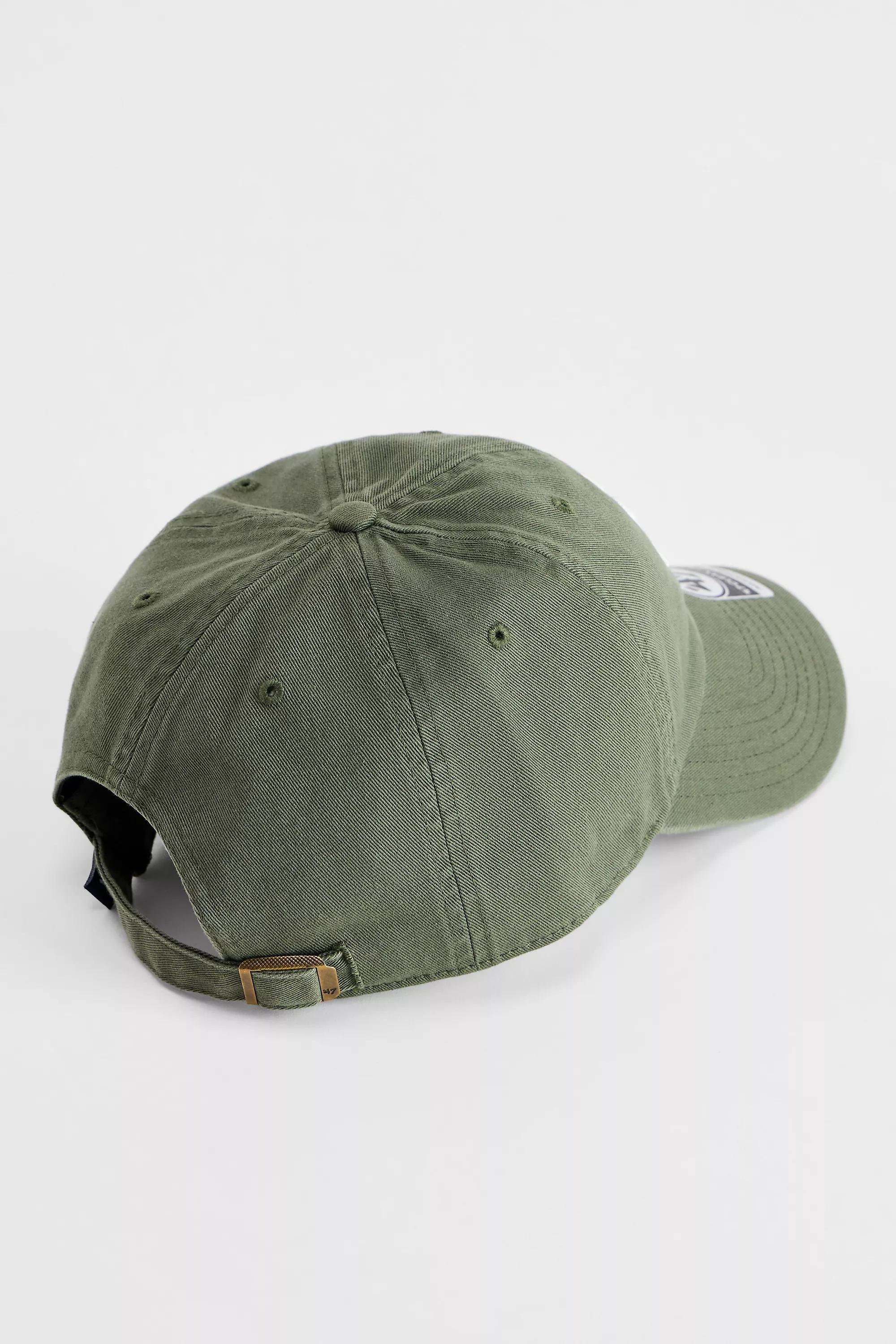 Khaki '47 Brand Khaki Ny Yankees Clean Up Cap, KHAKI, large image number 3