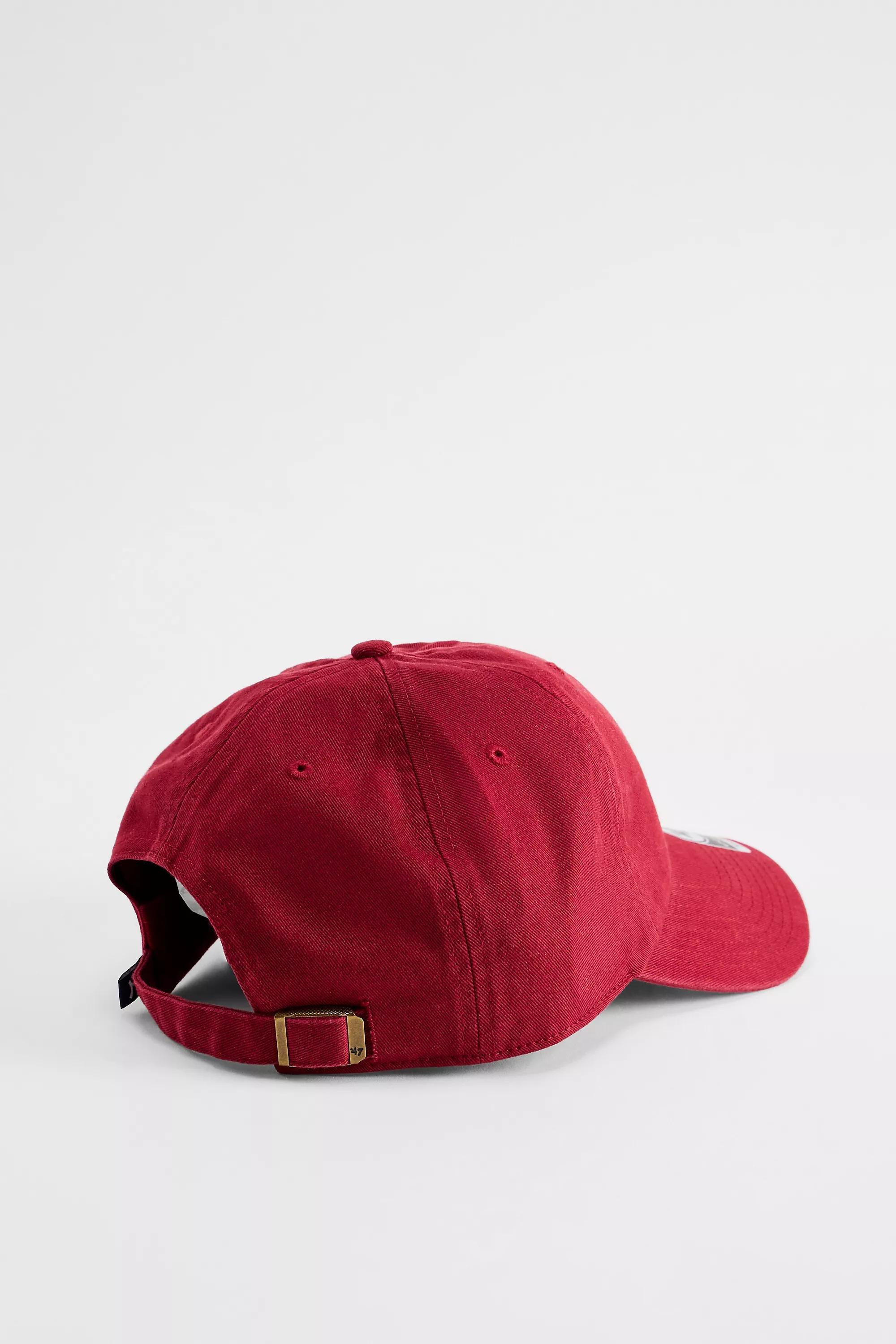 Red '47 Brand Red Ny Yankees Clean Up Cap, RED, large image number 3