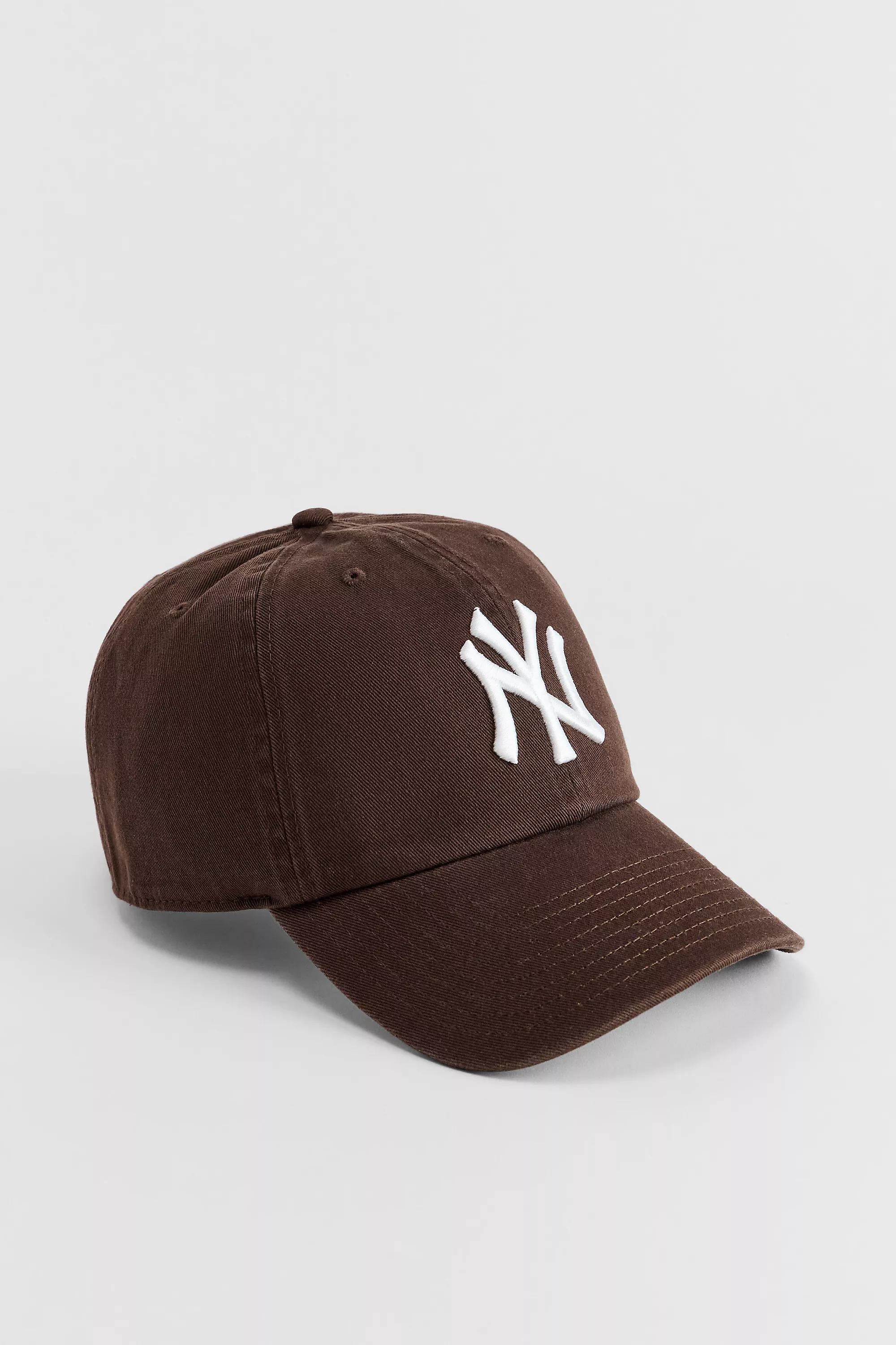 BROWN '47 Brand NY Yankees Clean Up Cap, BRN, large image number 0