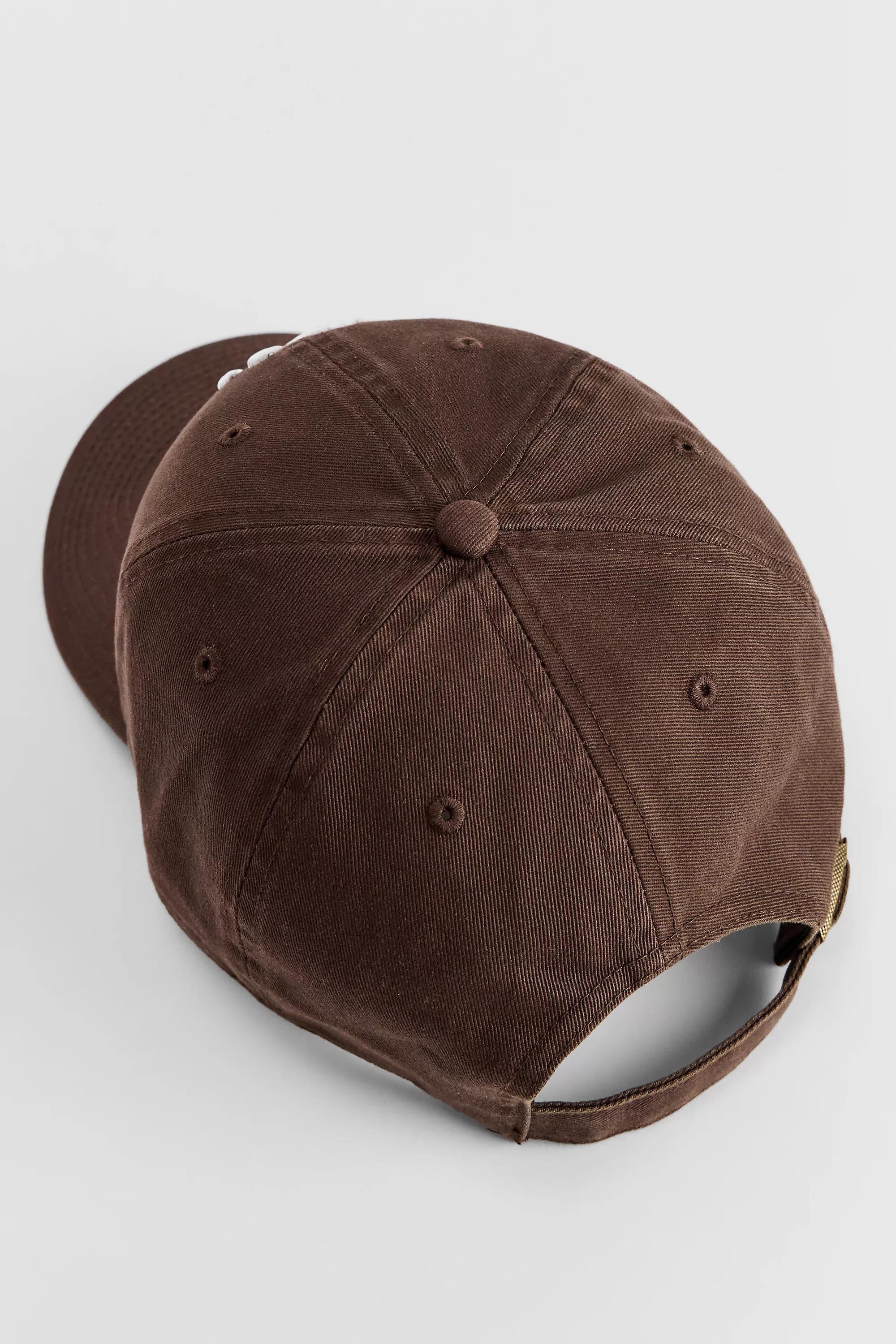 BROWN '47 Brand NY Yankees Clean Up Cap, BRN, large image number 3