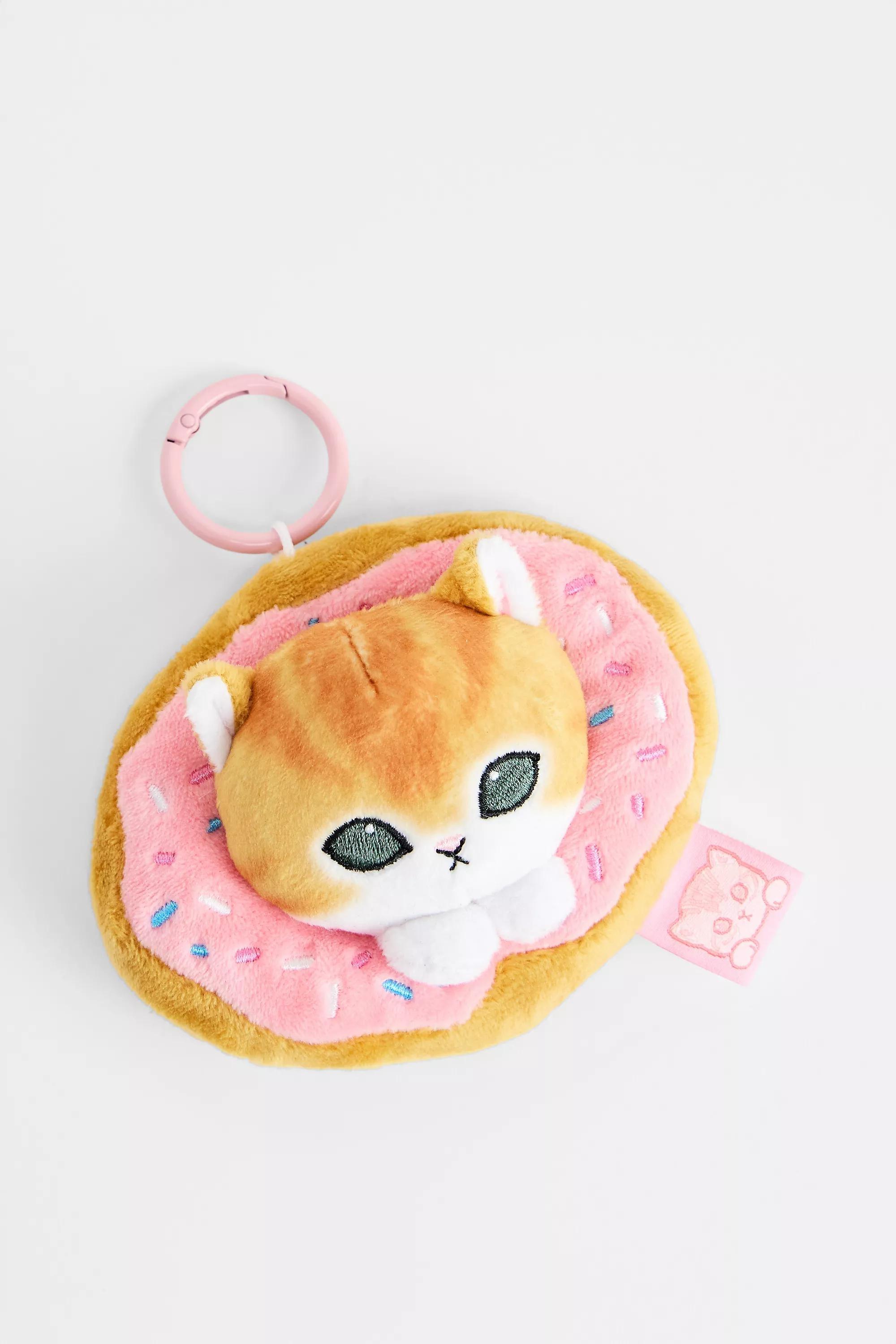 Multicolour Mofusand Doughnut Keyring, ASSORT, large image number 1