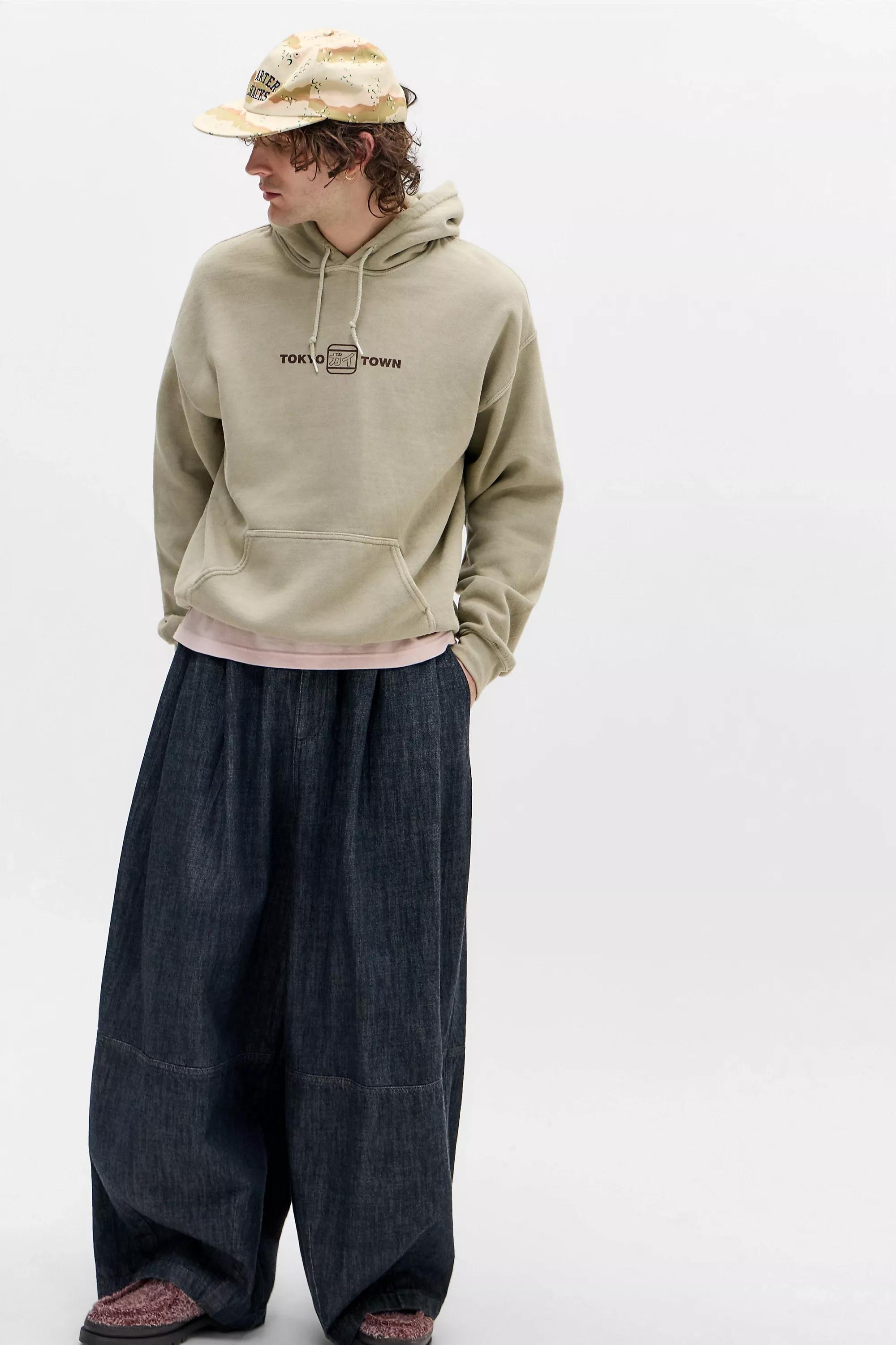 White Uo Ecru Shinjuku Hoodie, CREME, large image number 2