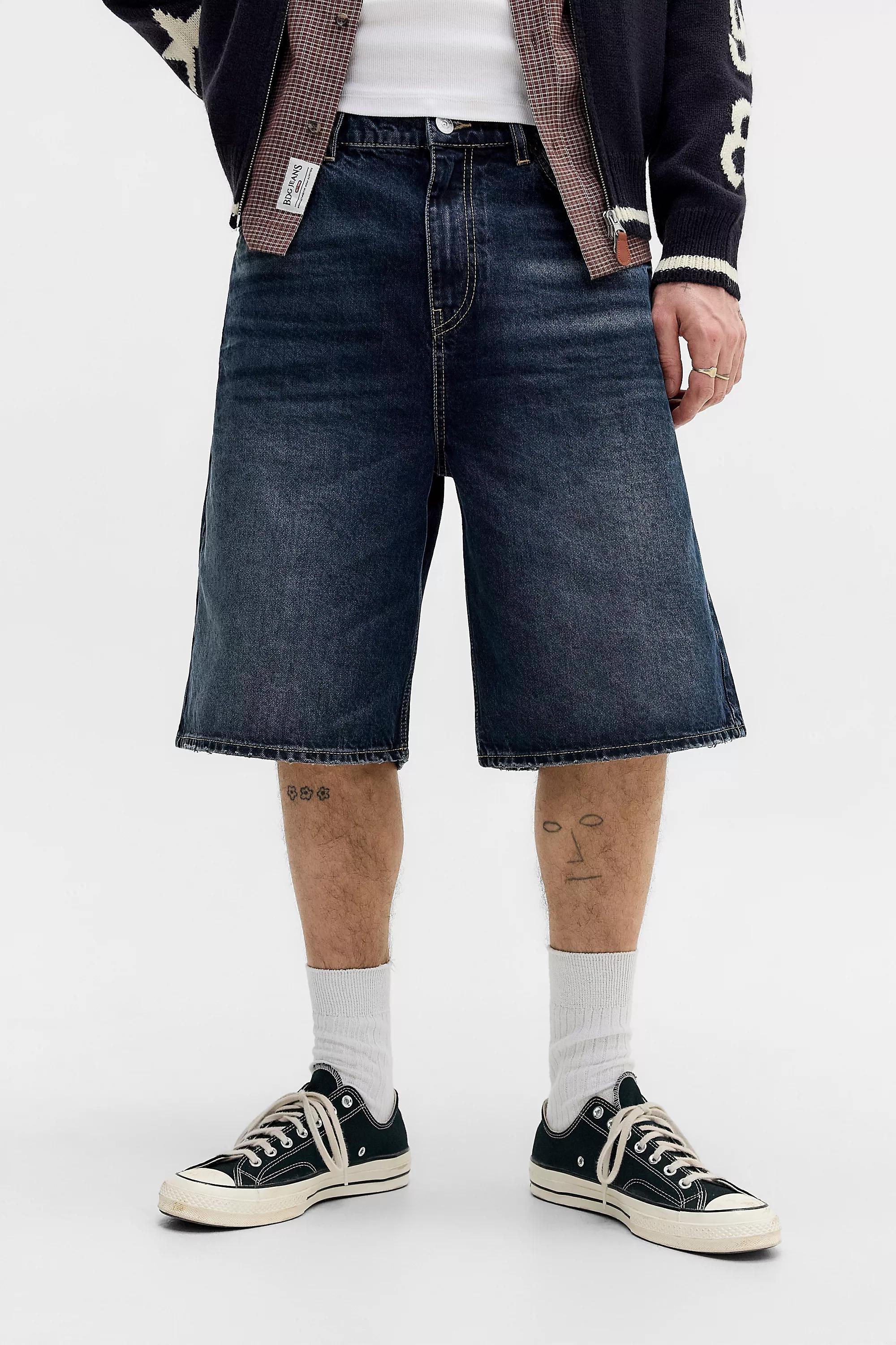 Blue Bdg Jack Denim Shorts, BLUE, large image number 0