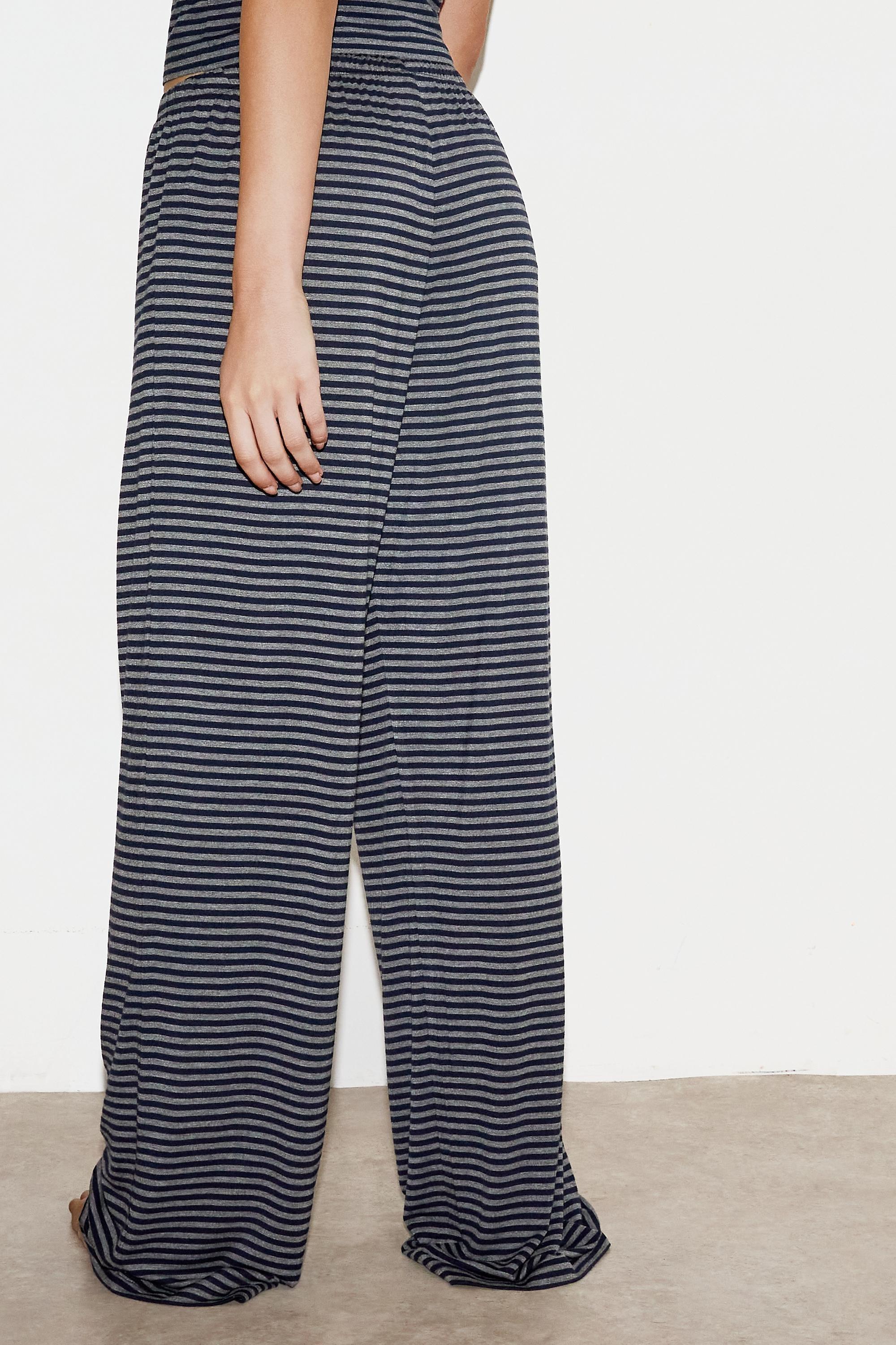 Navy Out From Under Demi Jersey Pyjama Trousers, NAVY, large image number 3