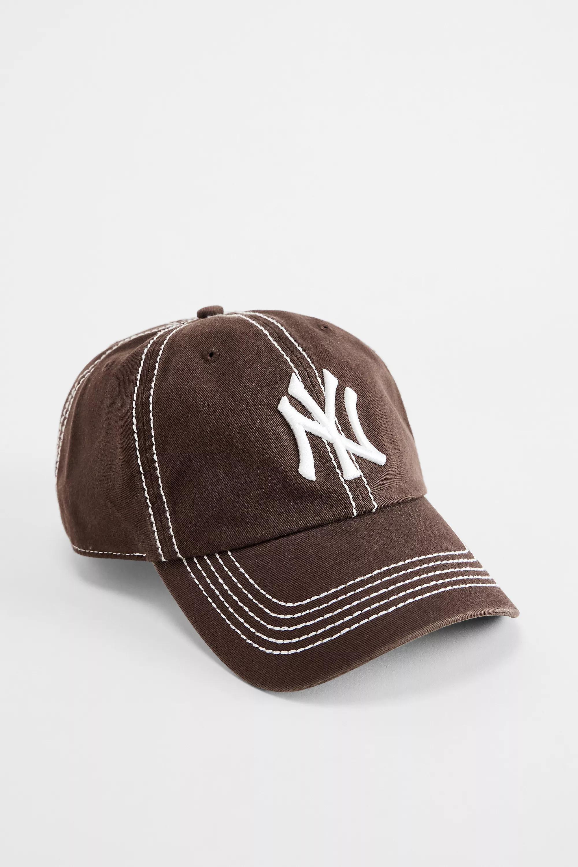 Brown 47 Brand Uo Contrast Stitching Clean Up Cap, CHOC, large image number 1