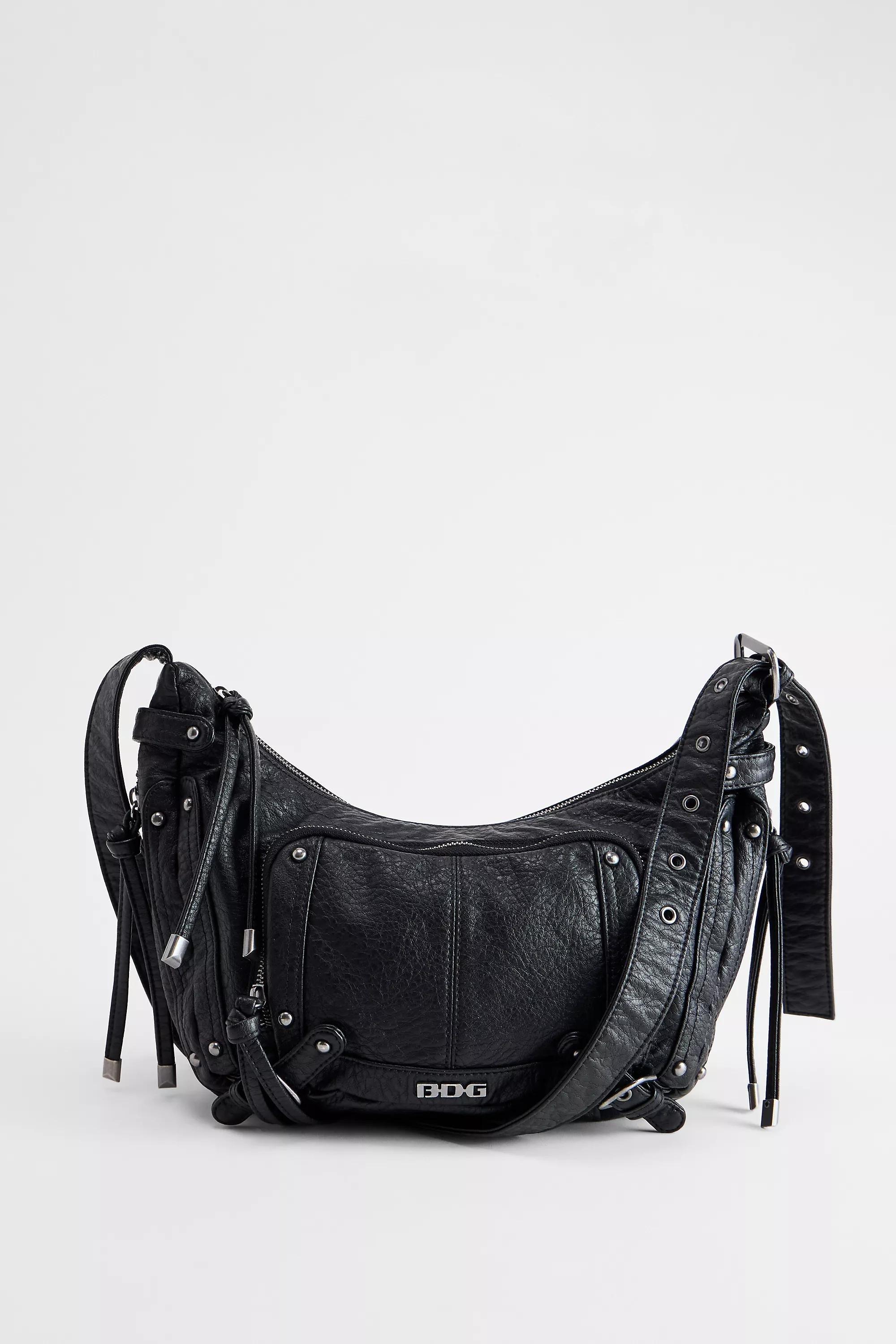 Black Bdg Darya Faux Leather Sling Bag, BLK, large image number 1