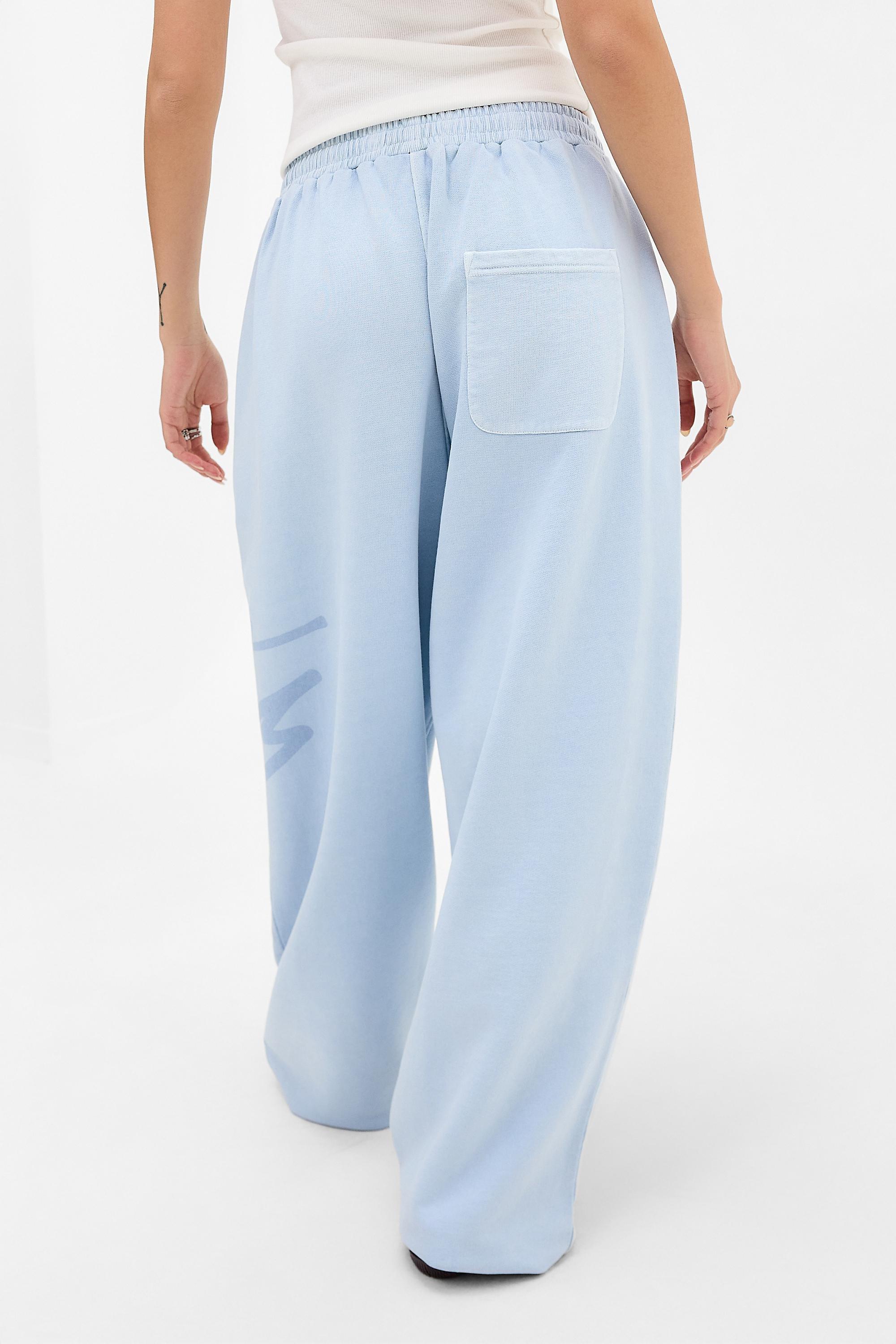 Blue Iets Frans... Ice Blue Script Logo Joggers, LIGHT BLUE, large image number 3