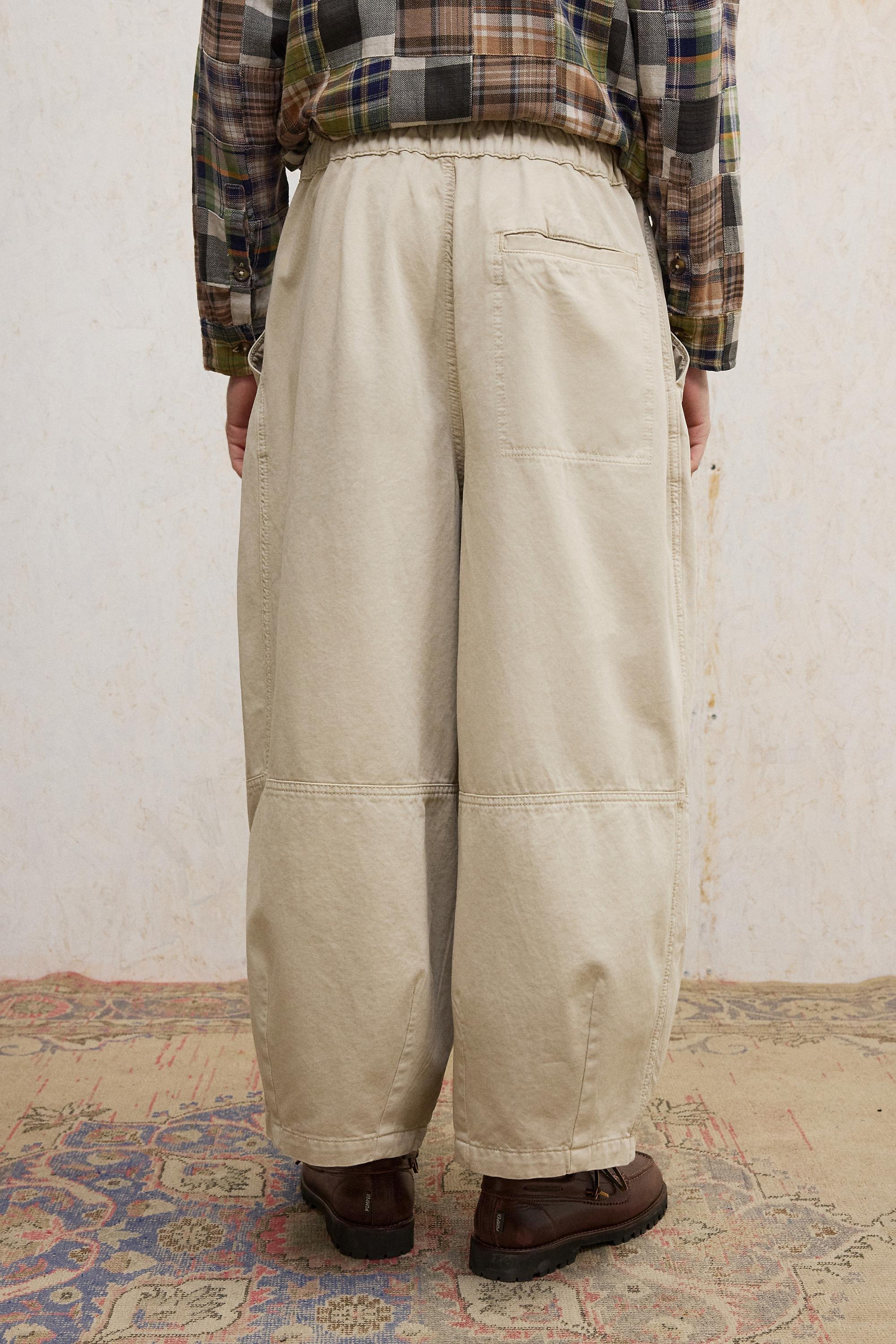 Ivory Loom Ecru Malachi Trousers, IVRY, large image number 3