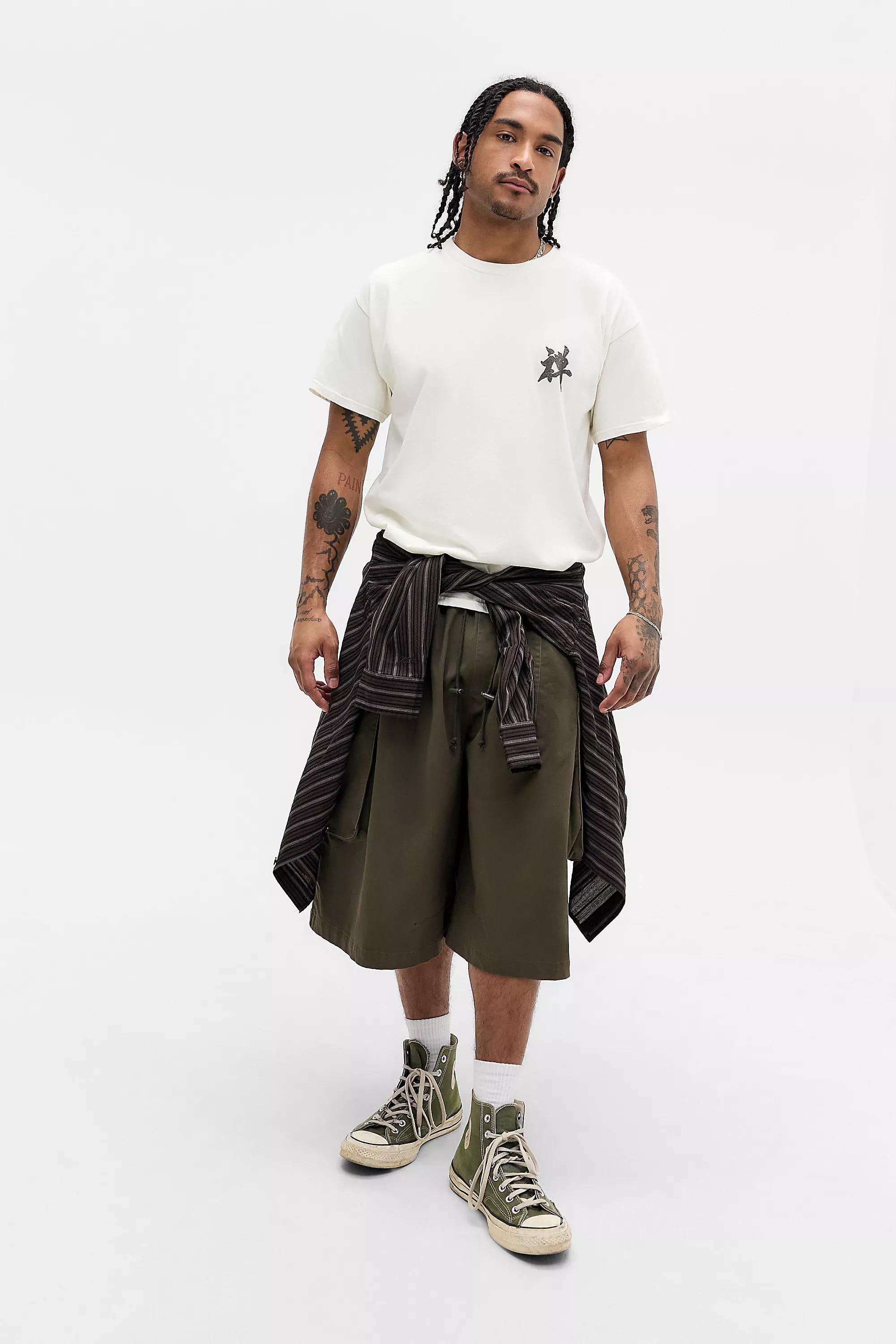 White Uo Wakayama T-Shirt, WHT, medium