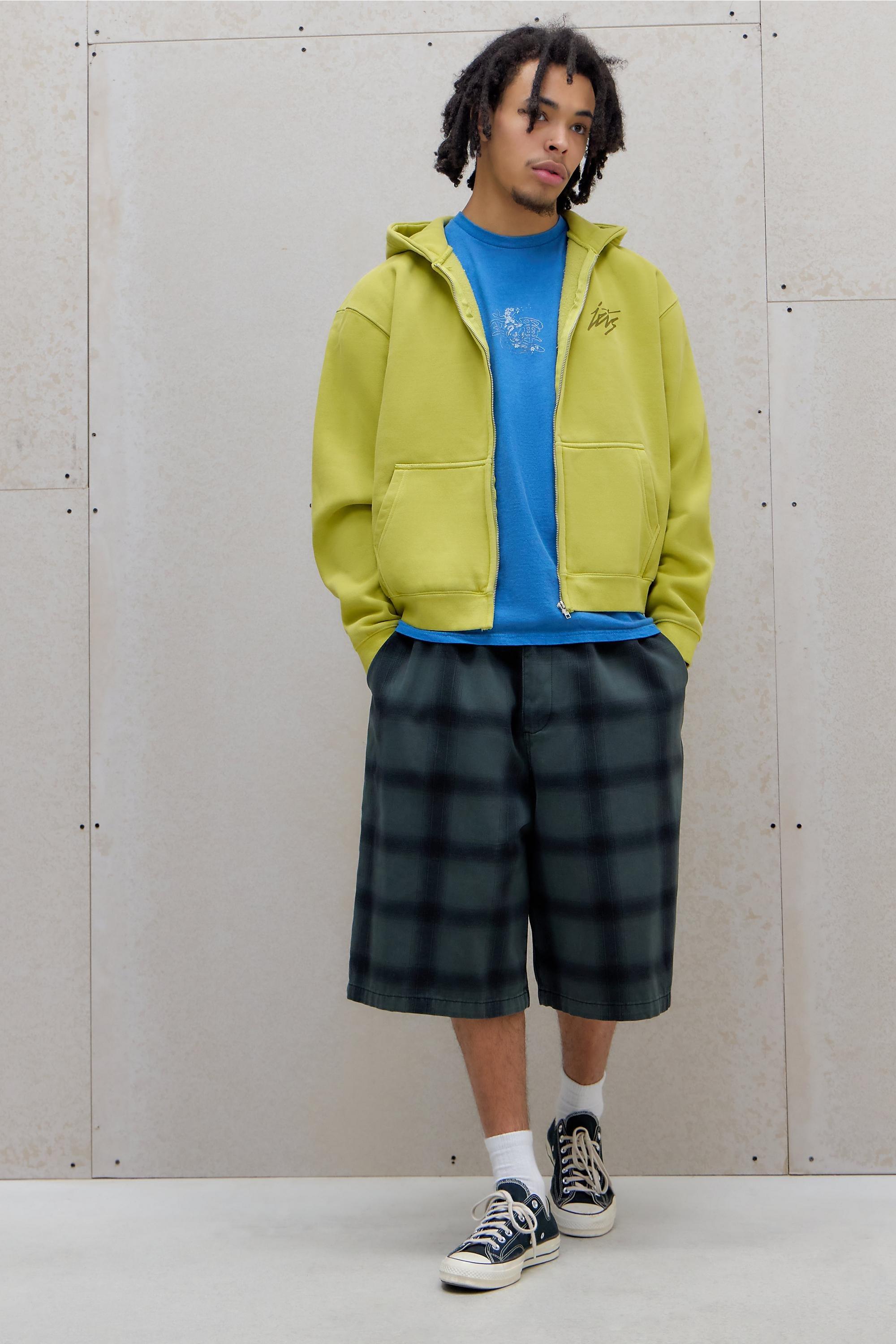 Blue UO Blue Koi Grunge T-Shirt, BLUE, large image number 1