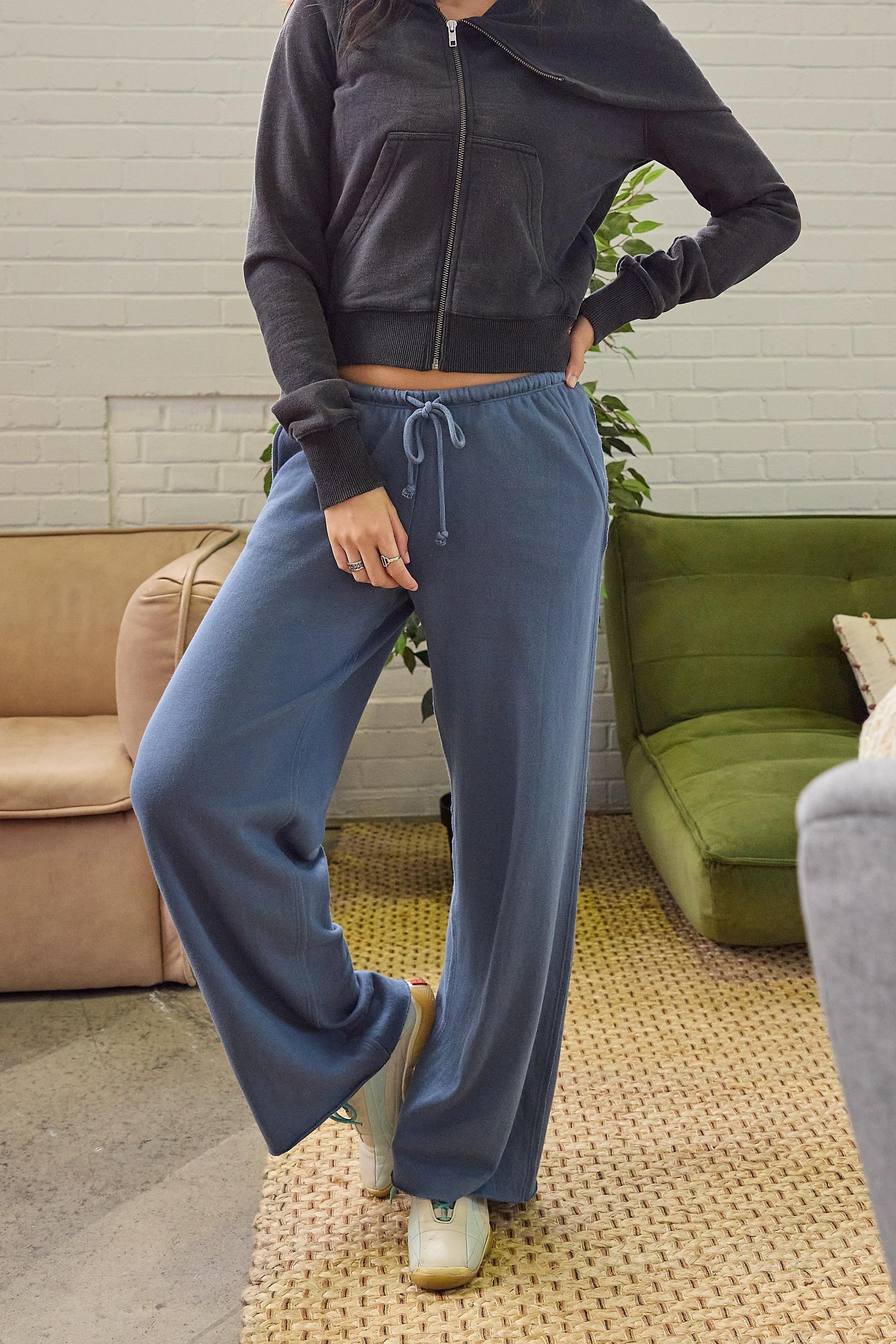 Blue Out From Under Slim Joggers, DENIM D, medium