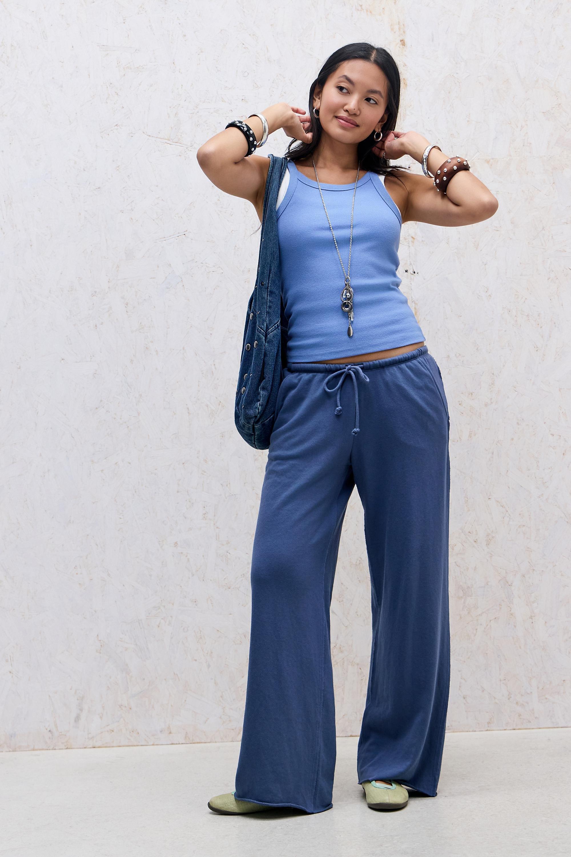 Blue Out From Under Slim Joggers, DENIM D, medium