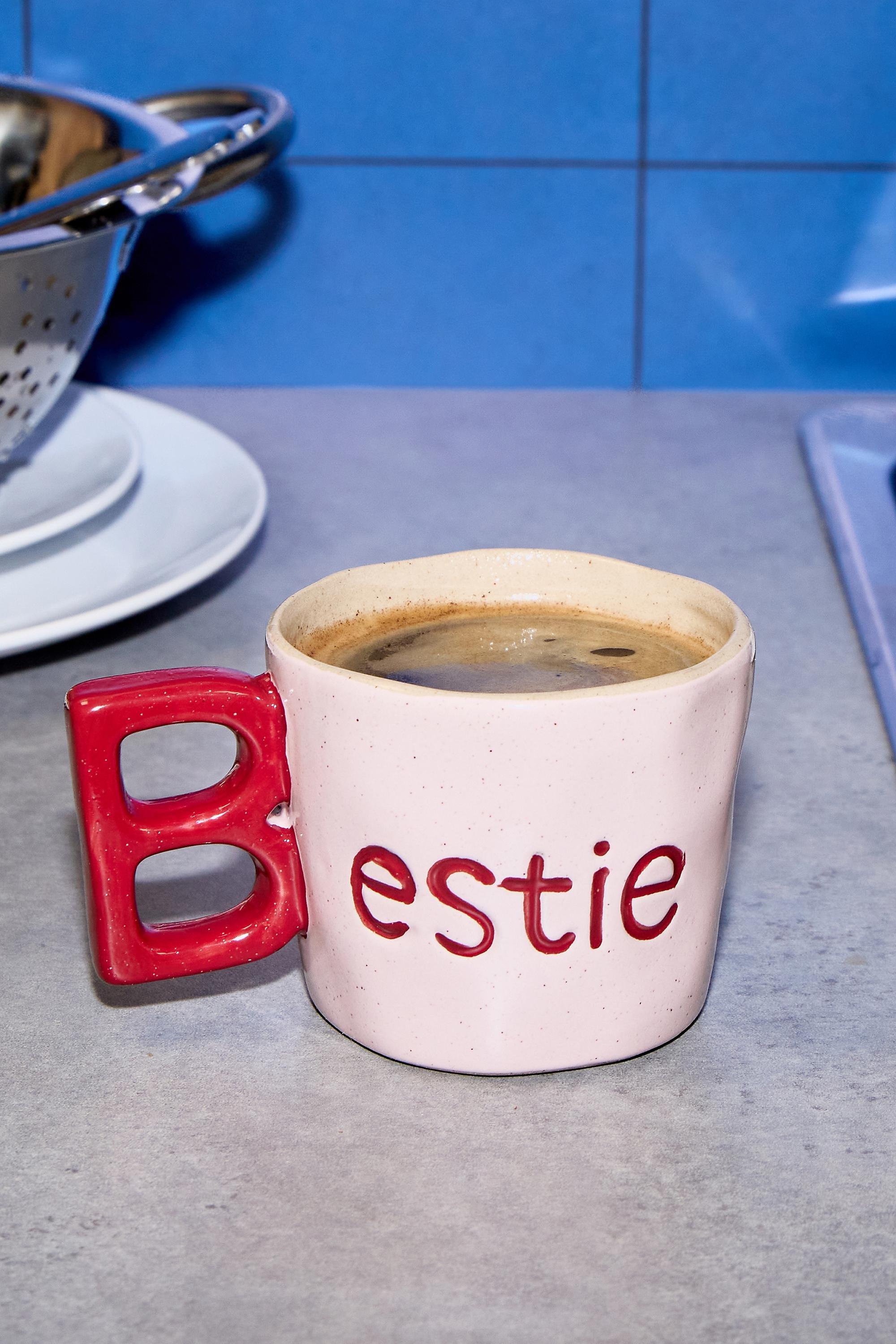 Pink Bestie Mug, PINK, medium