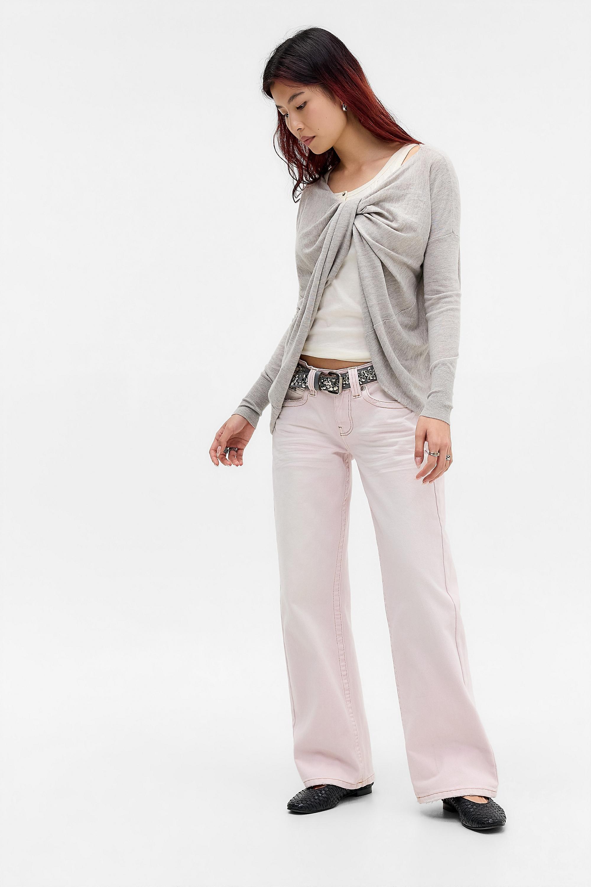 PINK BDG Kayla Lowrider Jeans, PINK, large image number 2