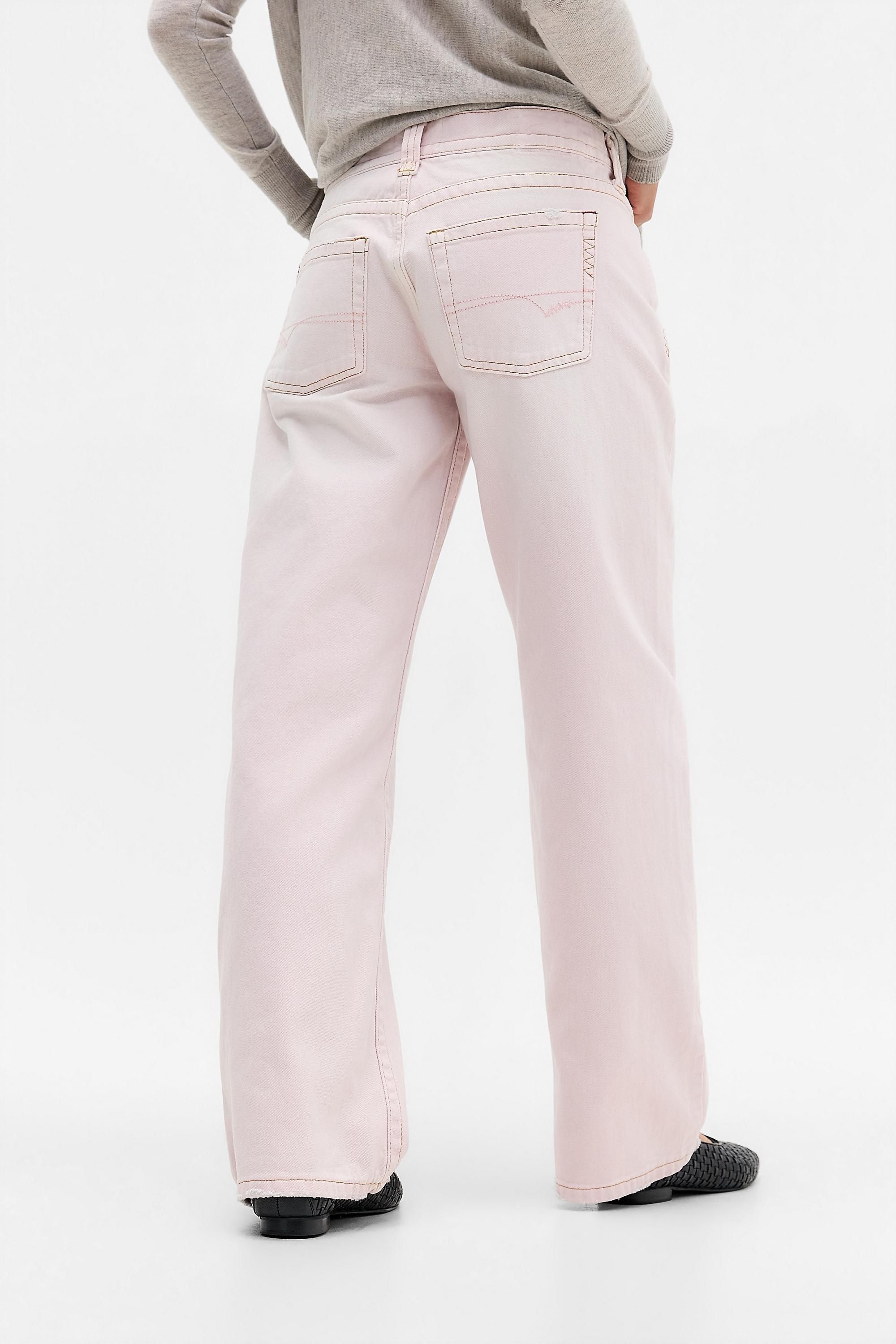 PINK BDG Kayla Lowrider Jeans, PINK, large image number 4