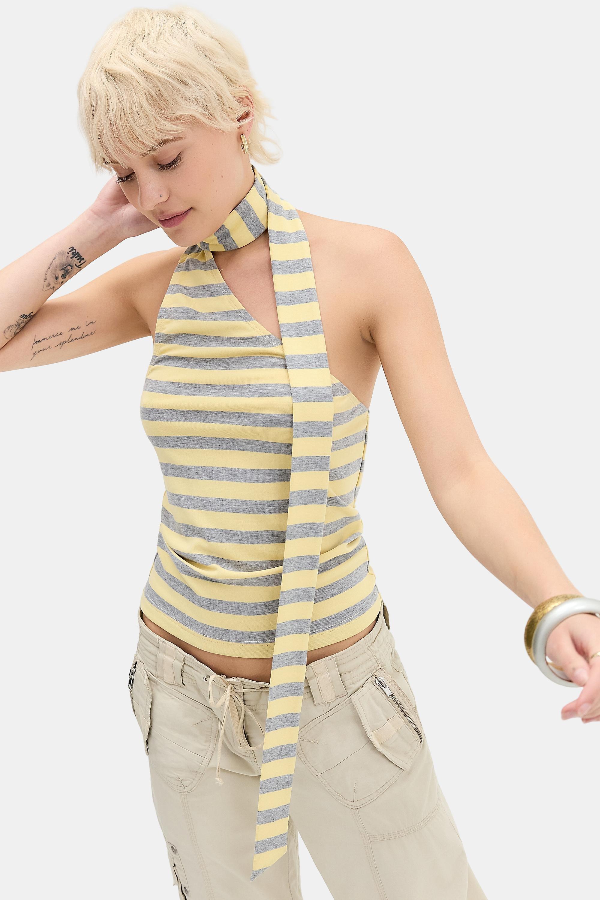 Yellow Daisy Street Polly Top, YEL, medium