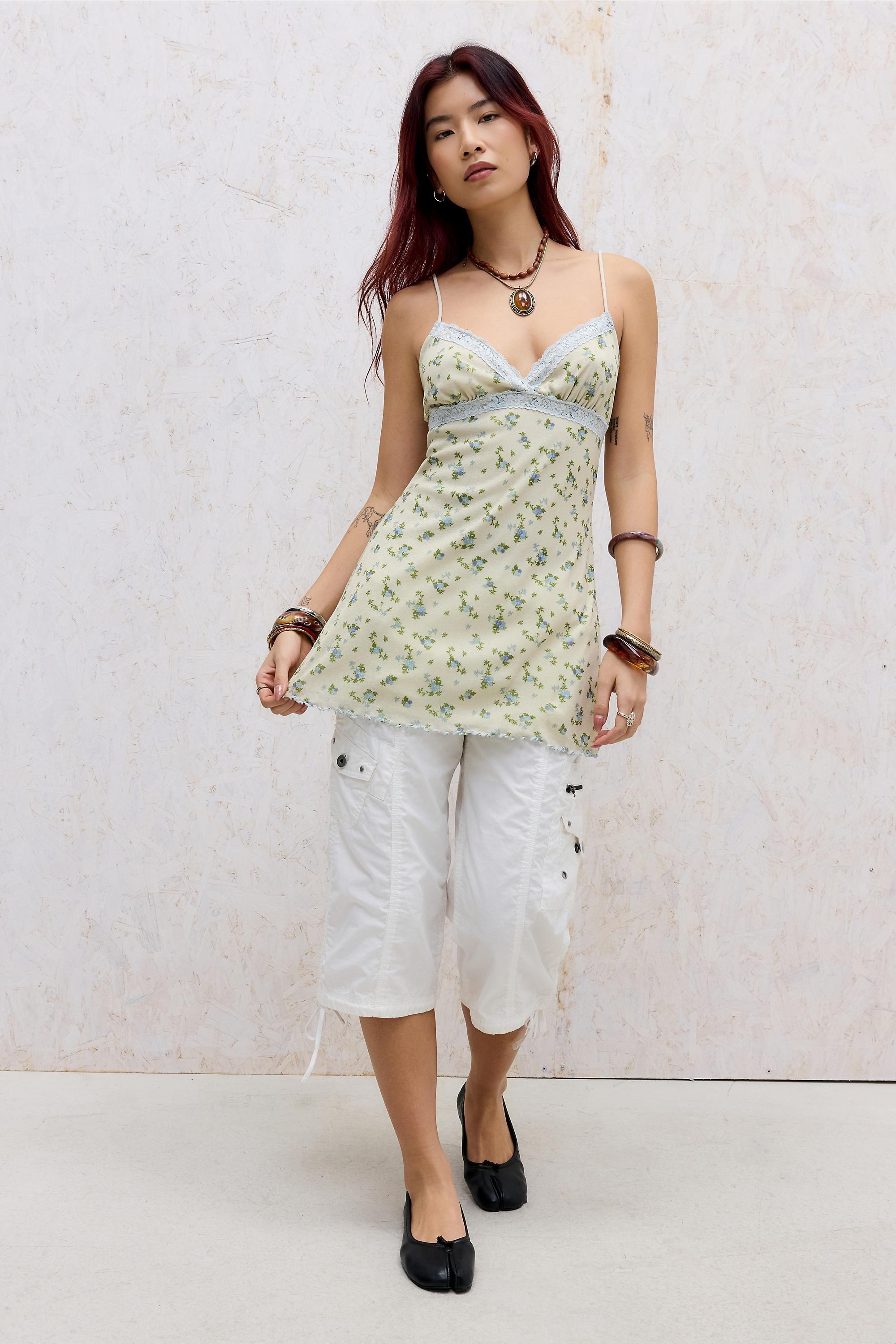 Blue Uo Maia Mesh Mini Dress, BL MOTIF, large image number 1