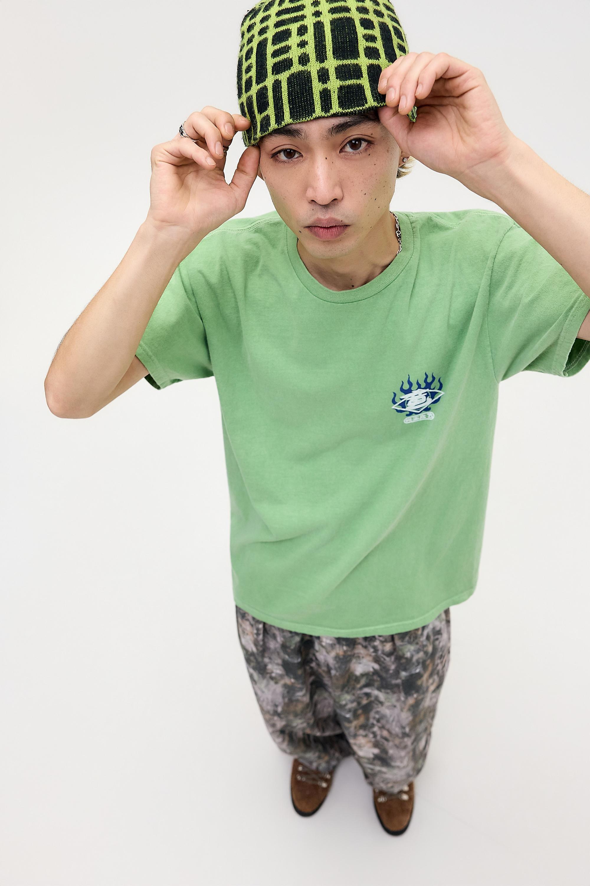 Green Uo Dragon T-Shirt, GRN, large image number 1