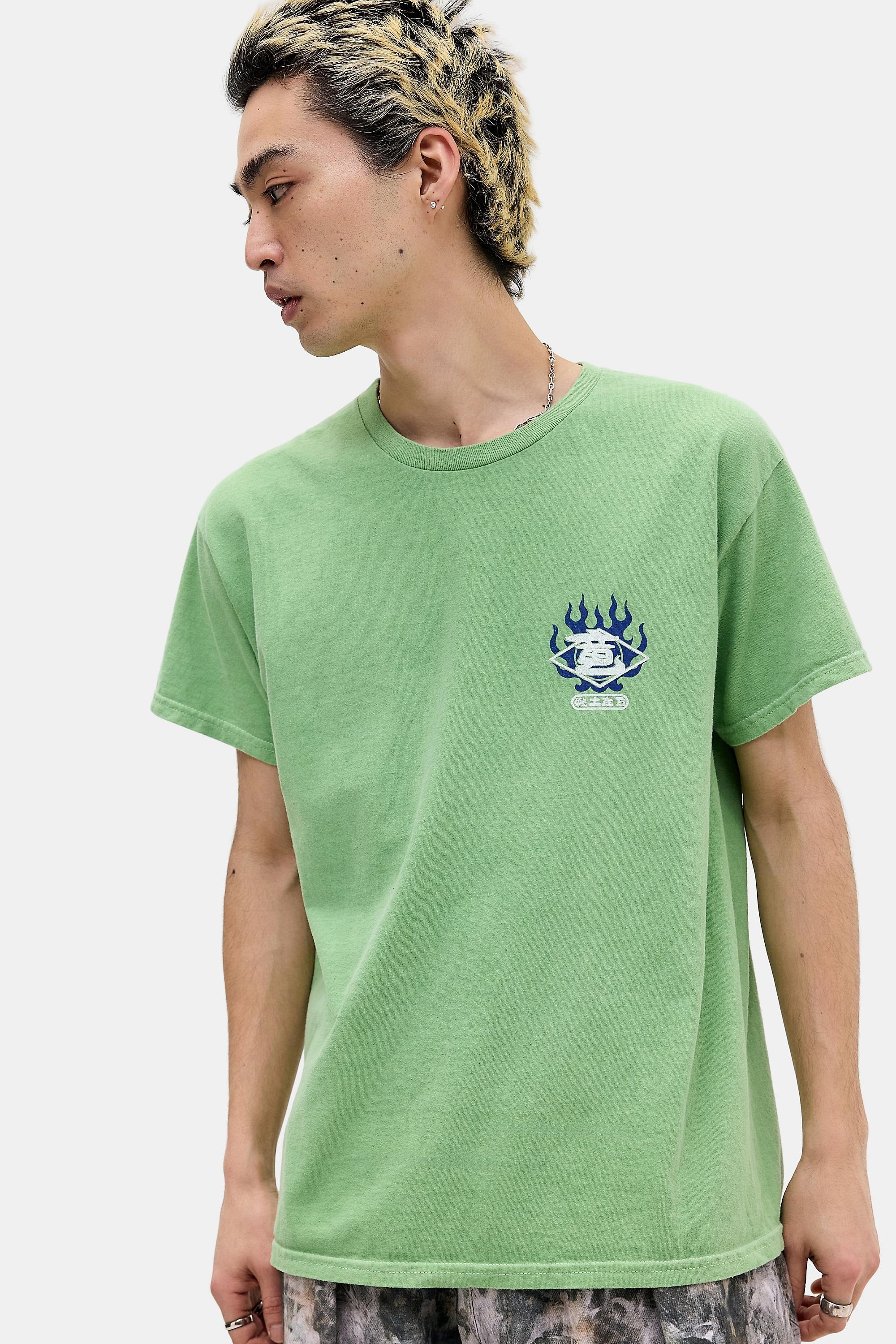 Green Uo Dragon T-Shirt, GRN, large image number 3