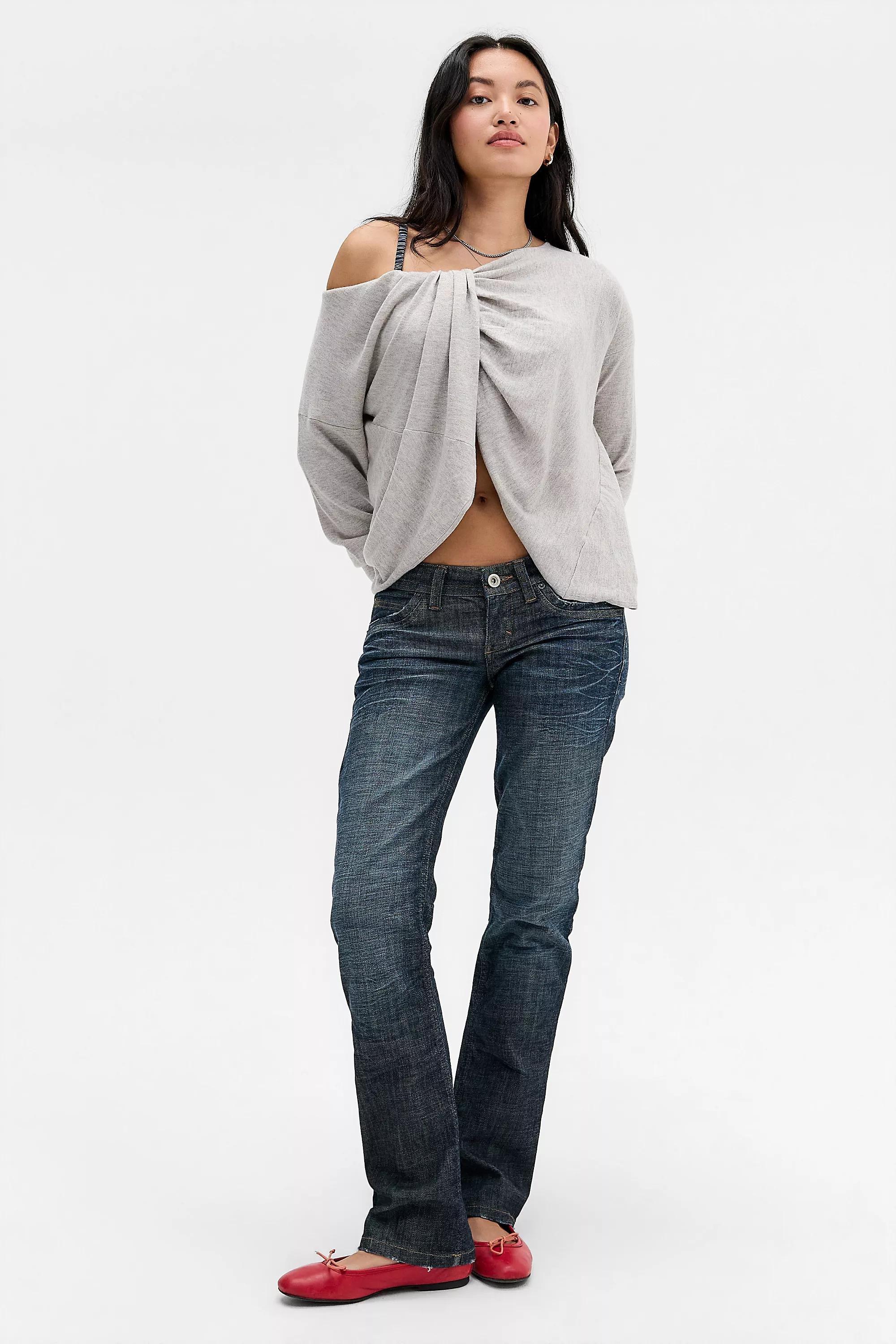 BAKED VINTAGE BDG Ryen Skinny Straight Jeans, A301_0760, medium