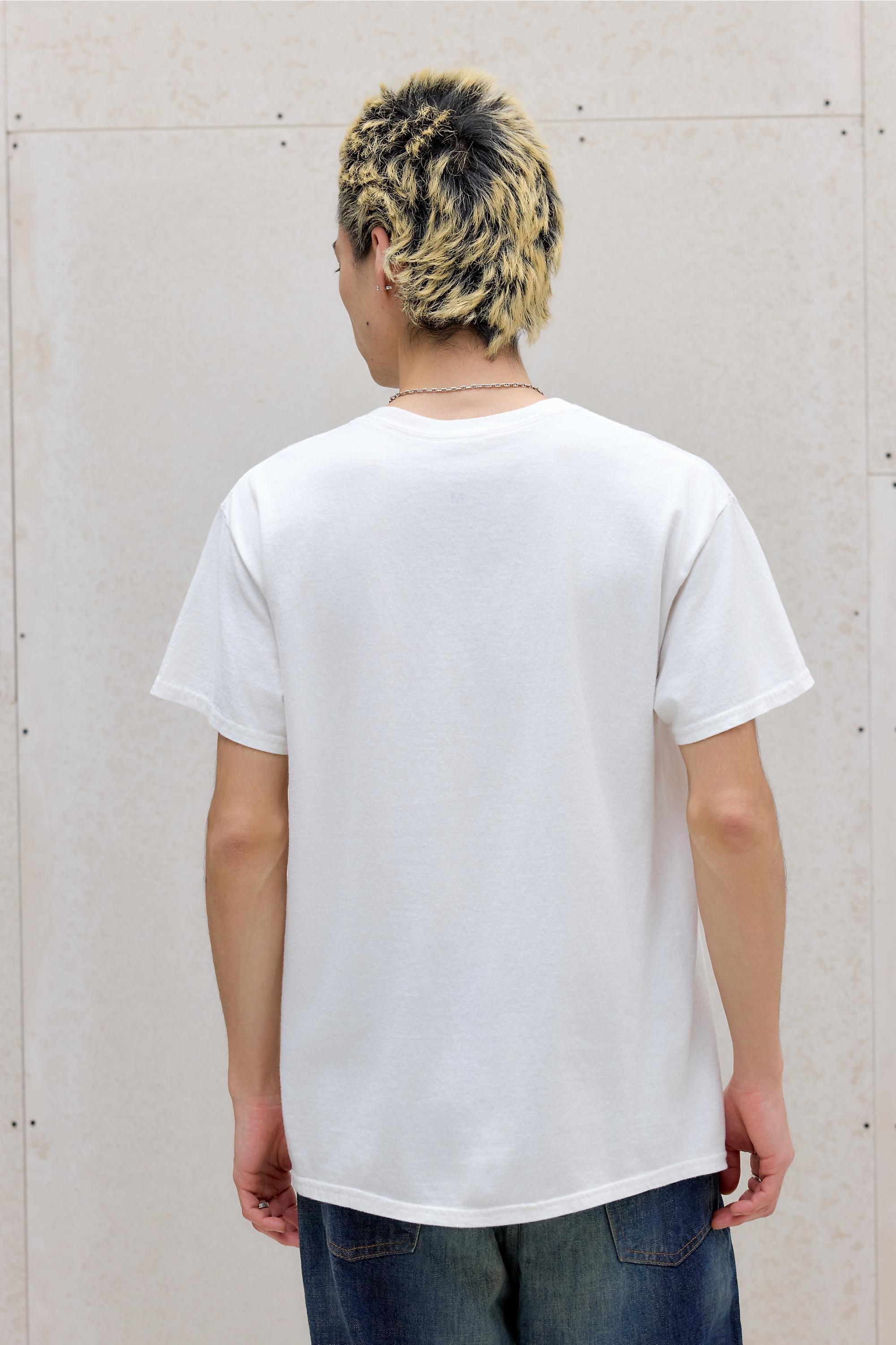 White Uo Ecru Bruce Springsteen T-Shirt, CREME, large image number 3