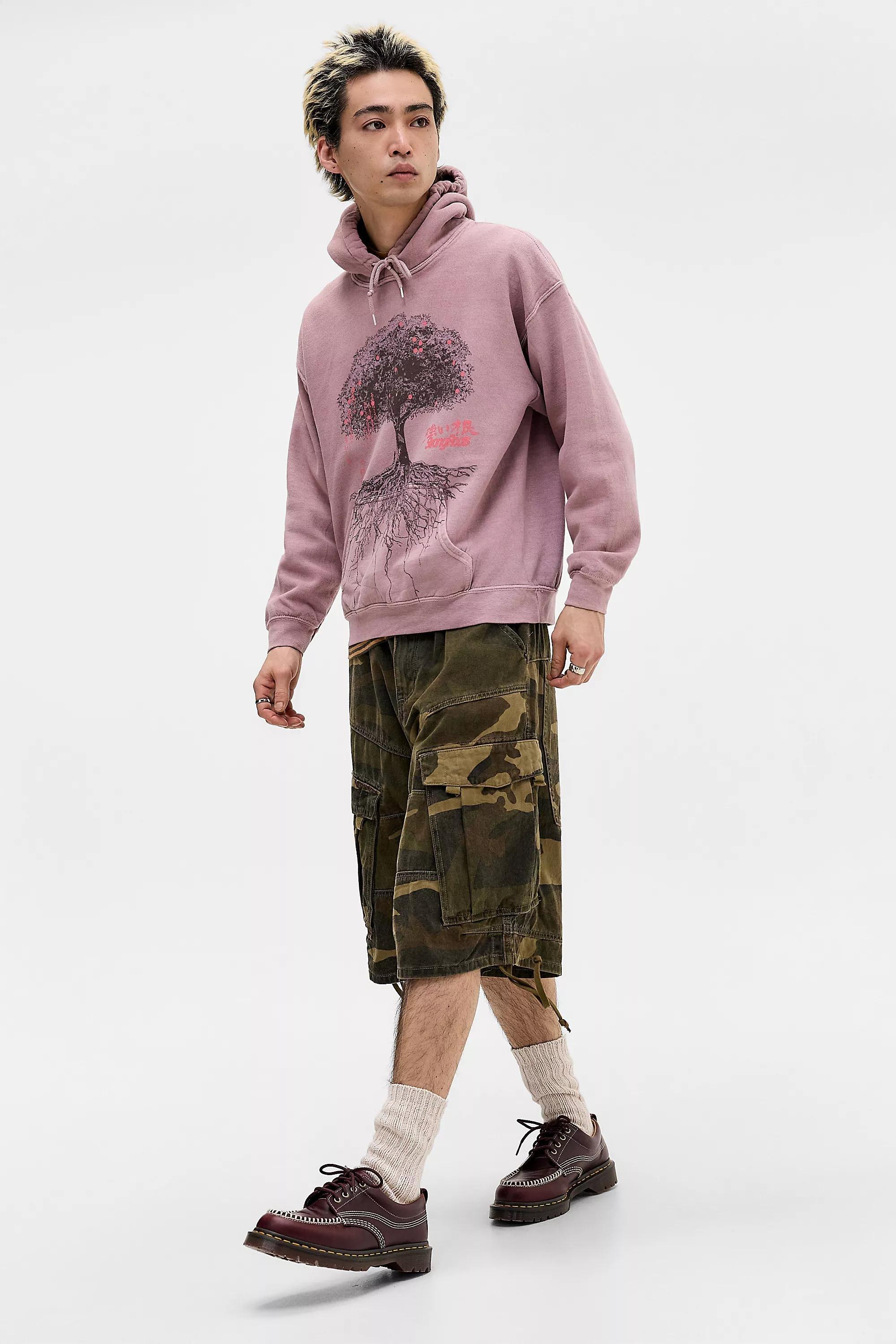 Pink UO Earth Roots Hoodie, PINK, large image number 1