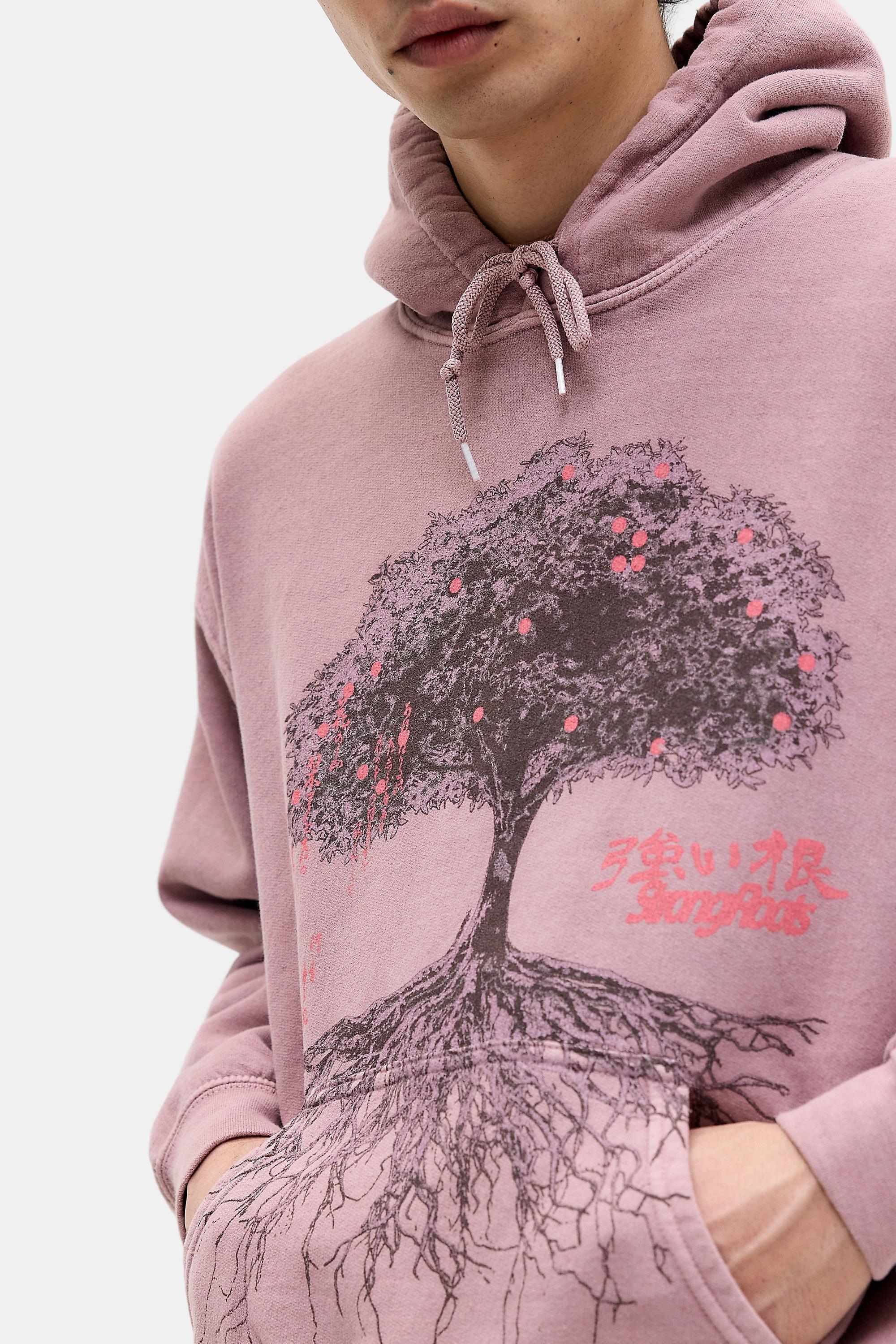 Pink UO Earth Roots Hoodie, PINK, large image number 2