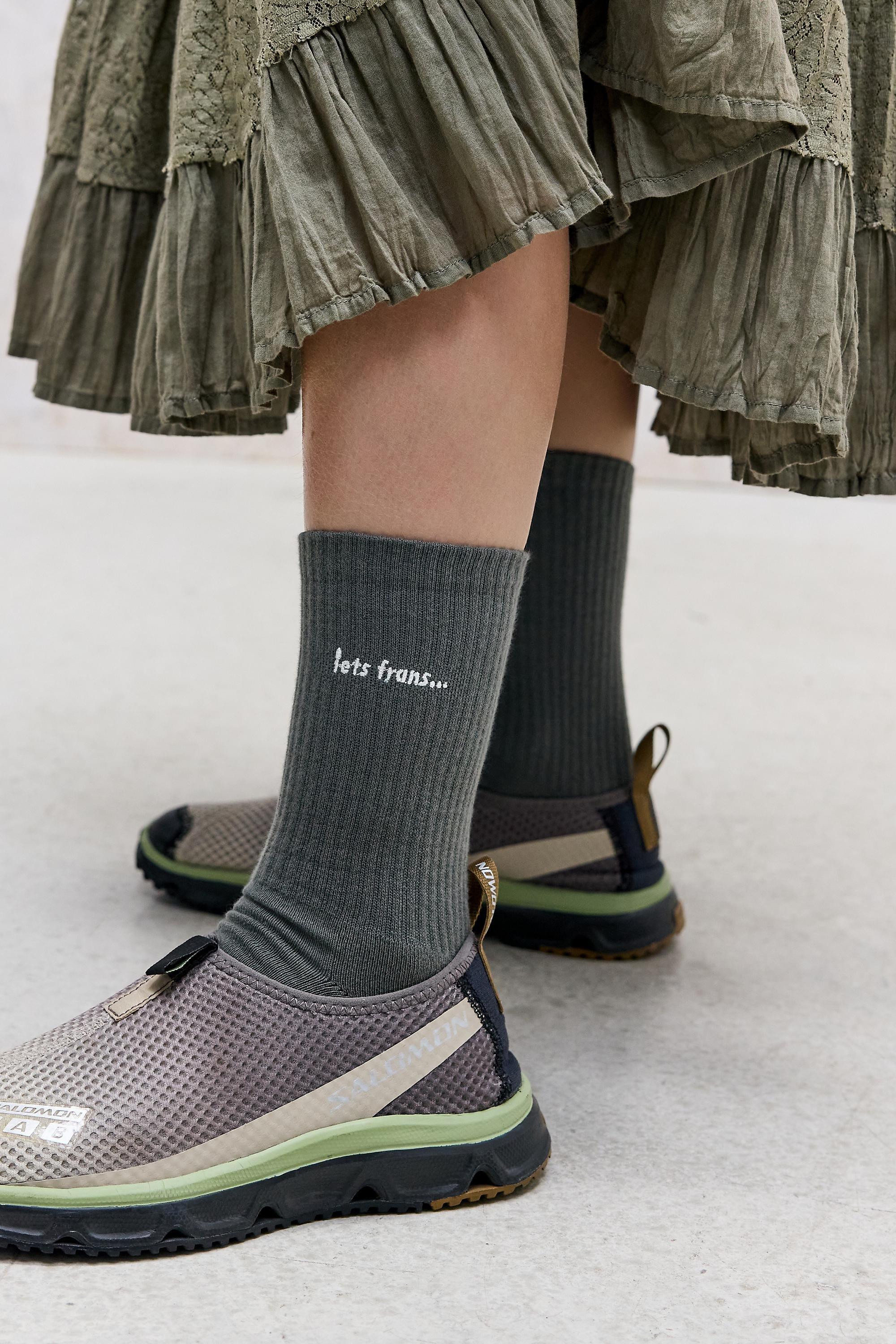 Khaki iets frans... Sports Socks, KHAKI, medium