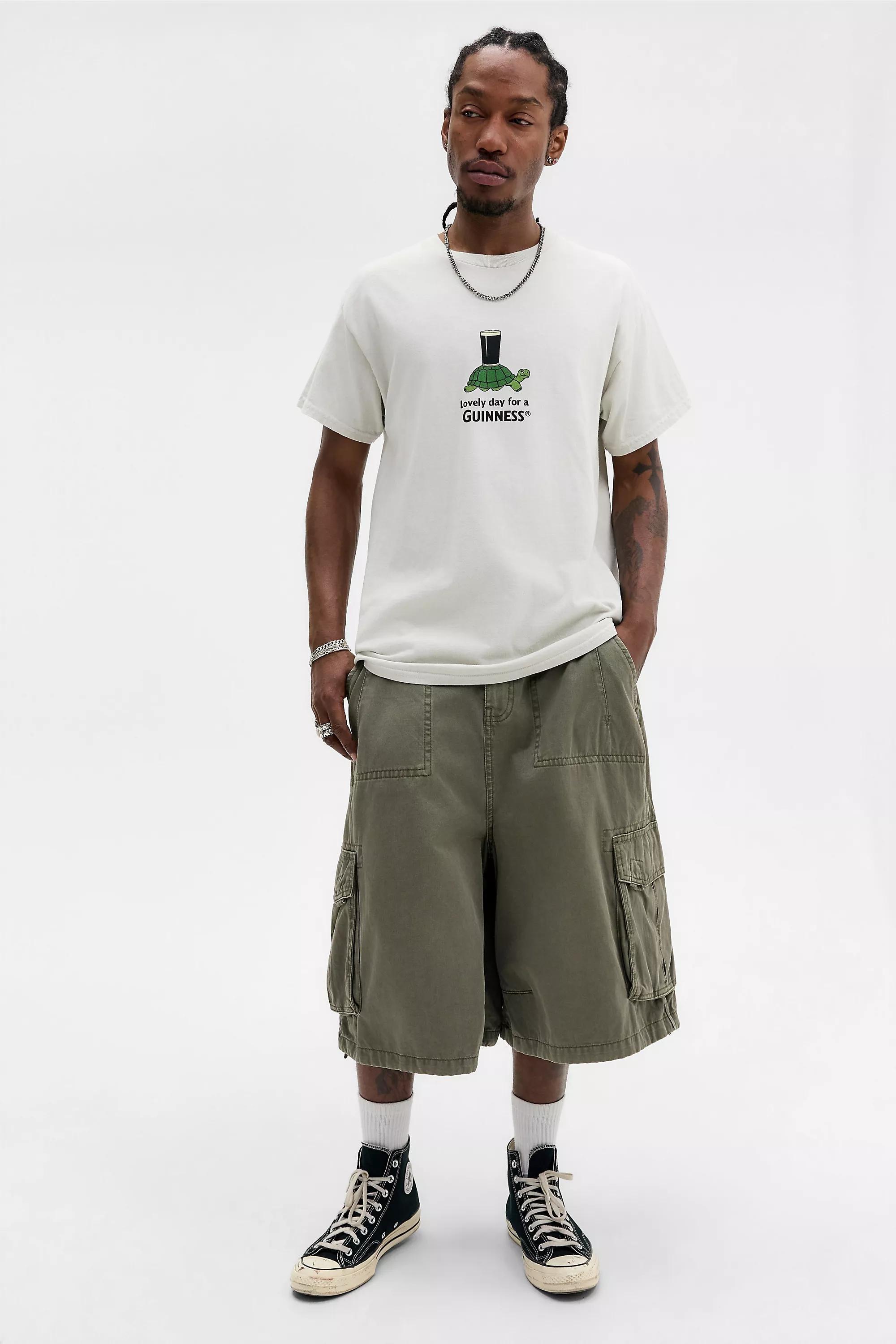 Cream Uo Ecru Guinness Turtle T-Shirt, CREME, large image number 1