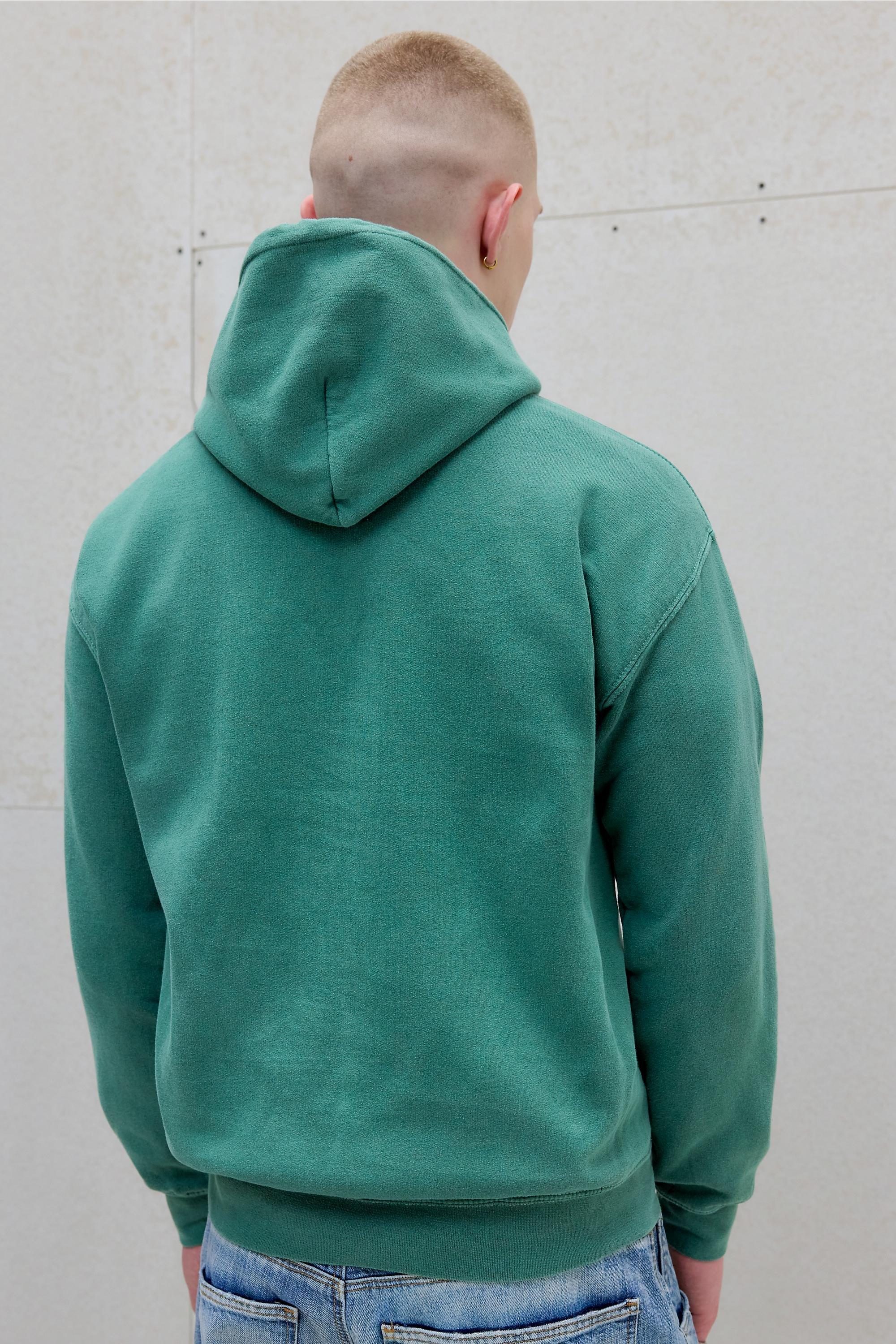 Green Uo Printed Hoodie, GRN, large image number 3