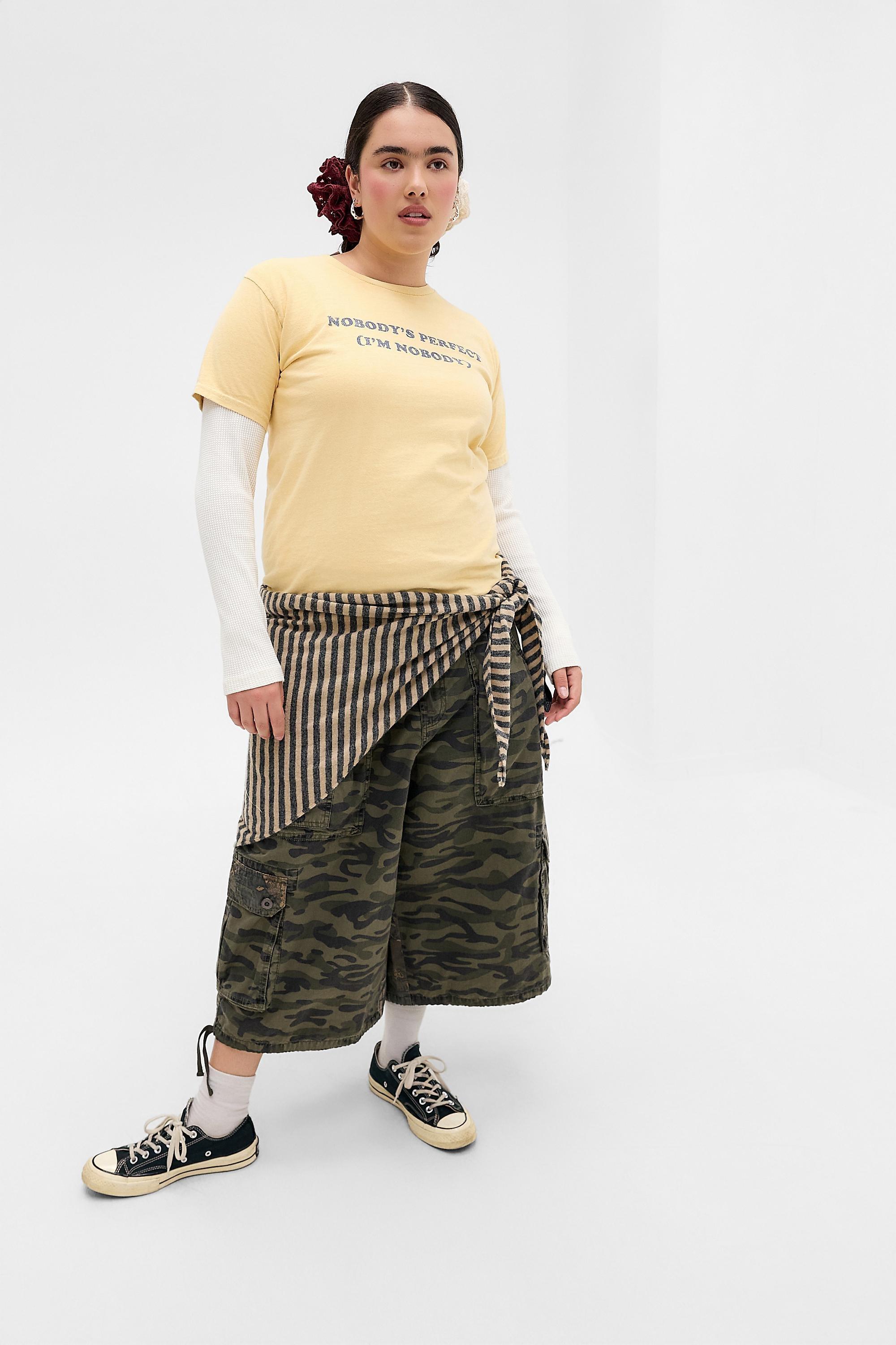 Yellow Uo Nobodys Perfect Relaxed T-Shirt, YEL, large image number 5