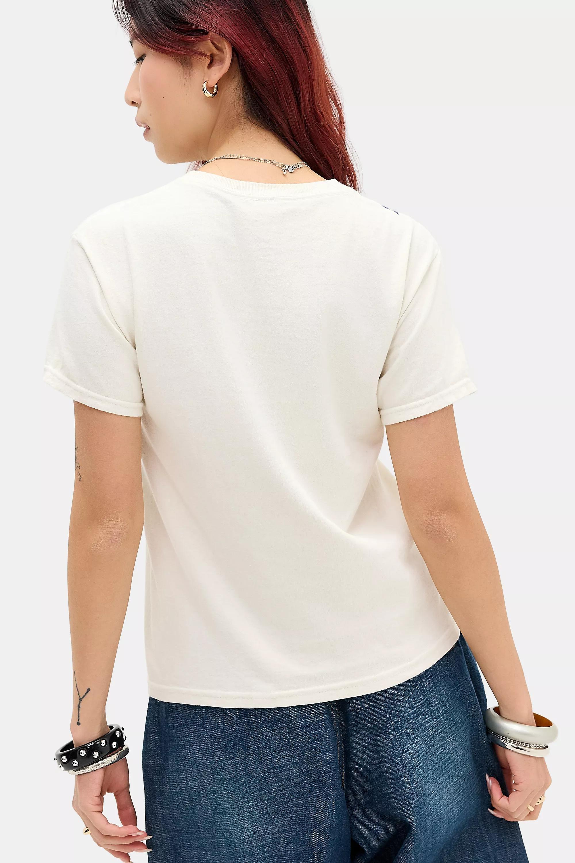 WHITE iets frans.. Script Relaxed Graphic Tee, WHT, large image number 3