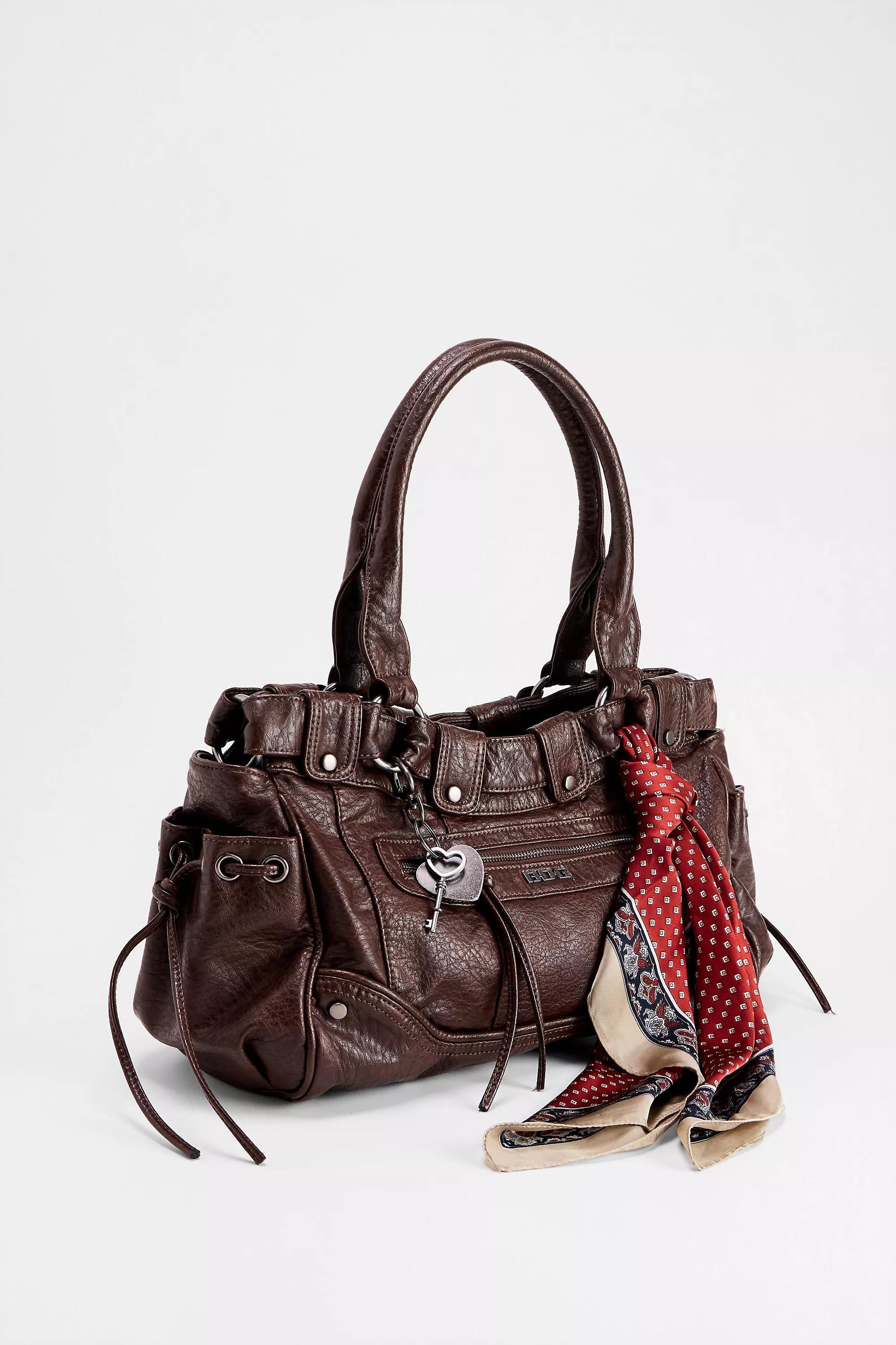 Brown Bdg Xion Scarf Shoulder Bag, BRN, medium