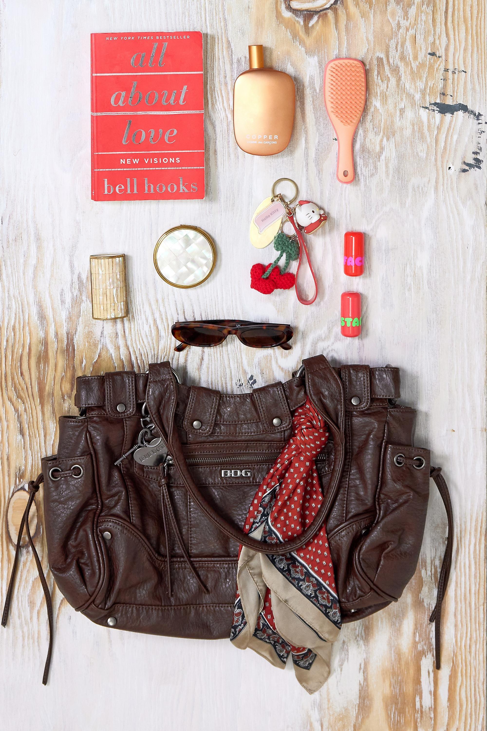 Brown Bdg Xion Scarf Shoulder Bag, BRN, large image number 3