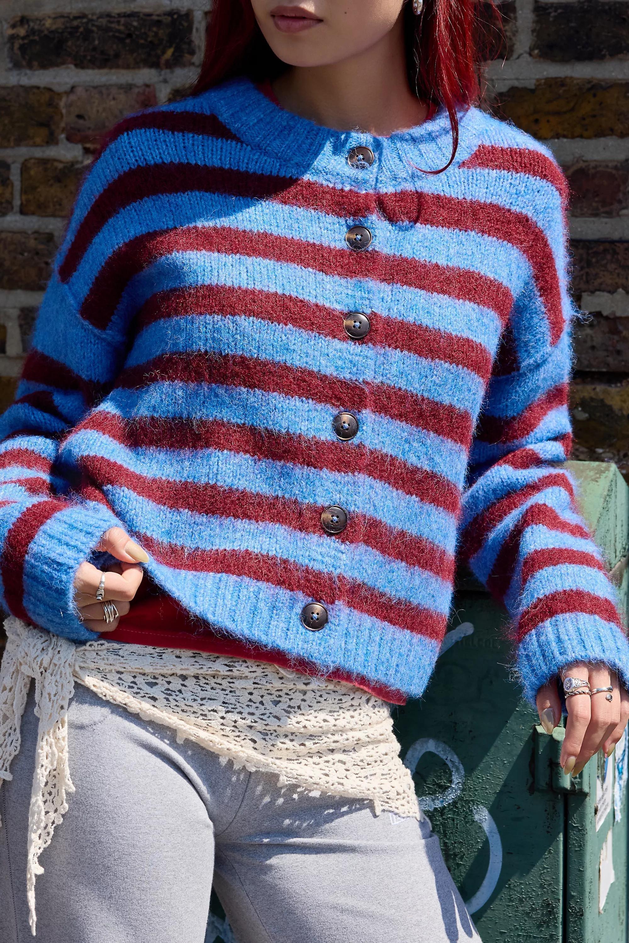 Urban Outfitters UO Hudson Cardigan, Multicolour | Azadea UAE