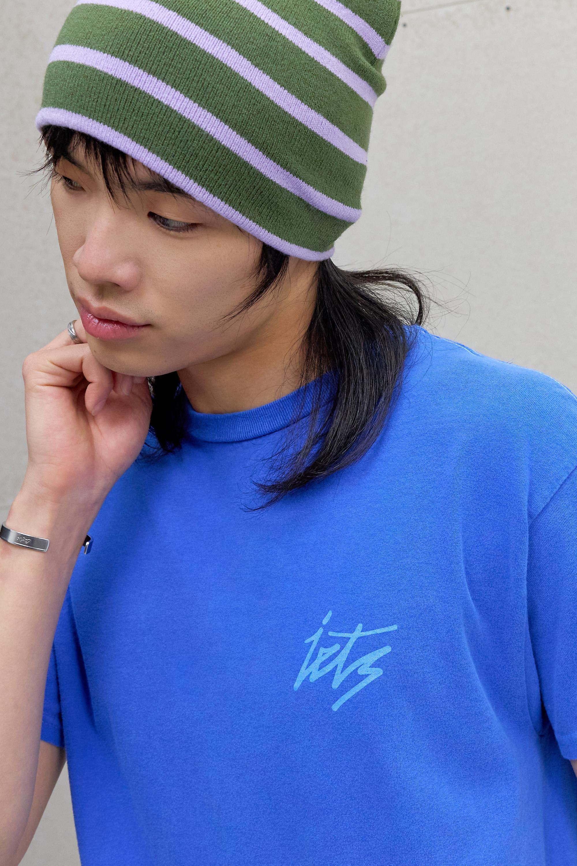 Blue iets frans... Script Skate T-Shirt, BLUE, large image number 3