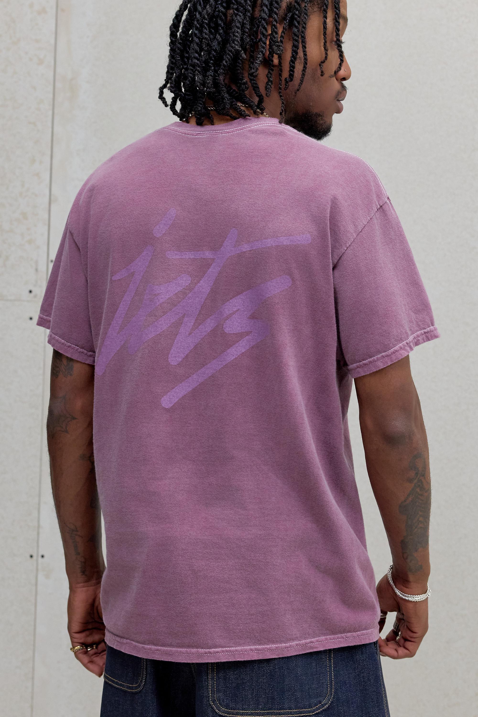 Purple iets frans... Script Skate T-Shirt, PURP, large image number 0