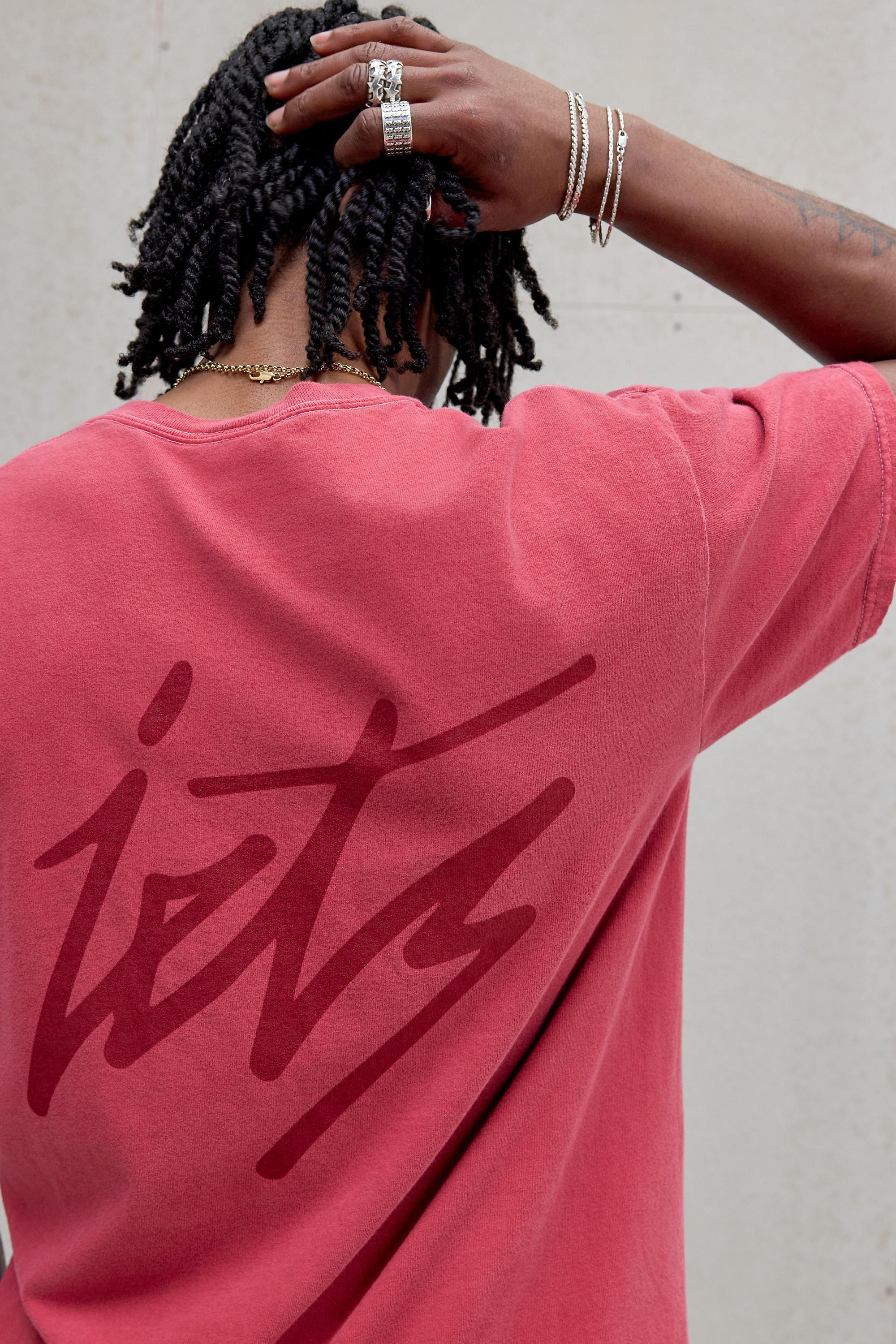 Red iets frans... Script Skate T-Shirt, RASP, large image number 0