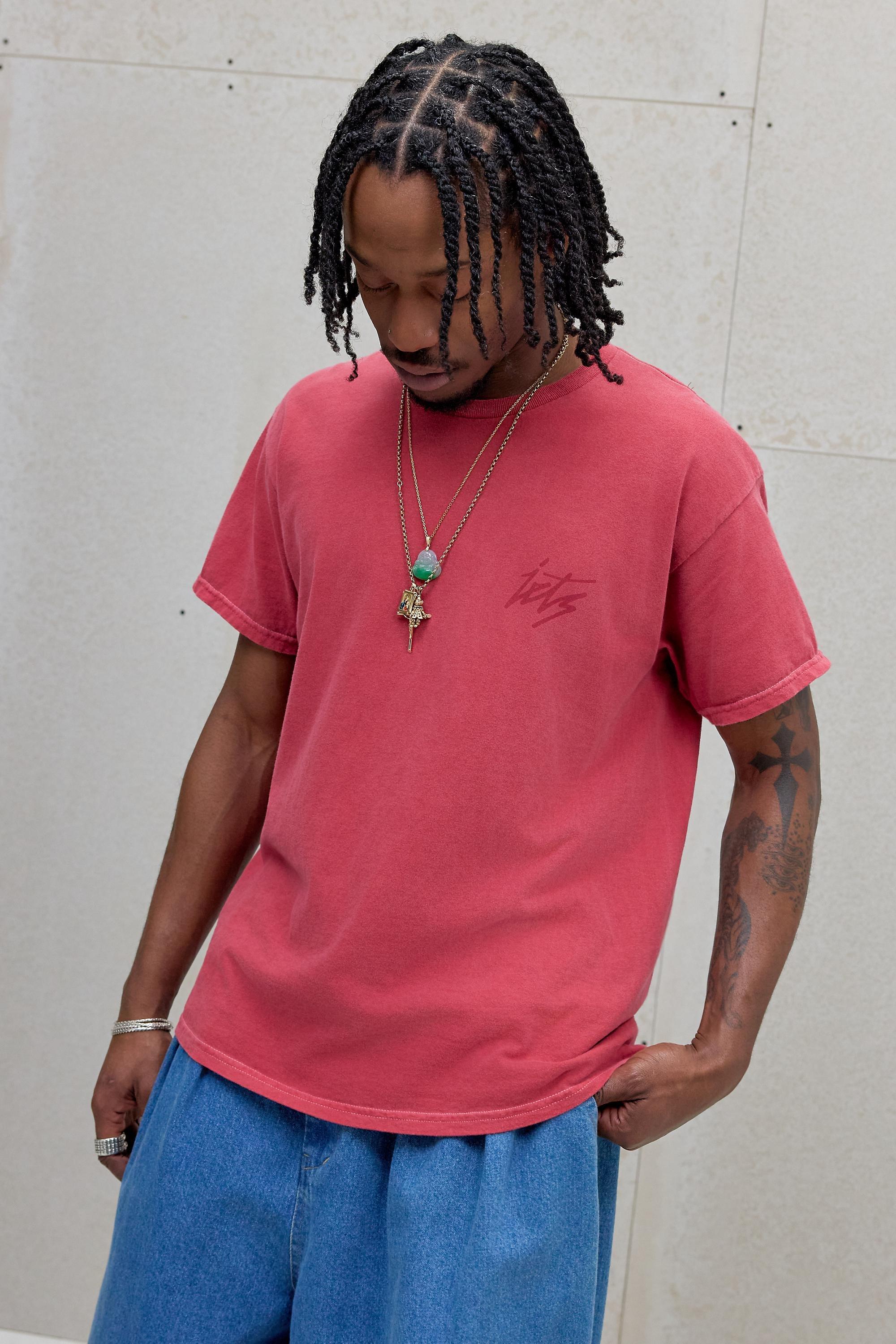 Red iets frans... Script Skate T-Shirt, RASP, large image number 1