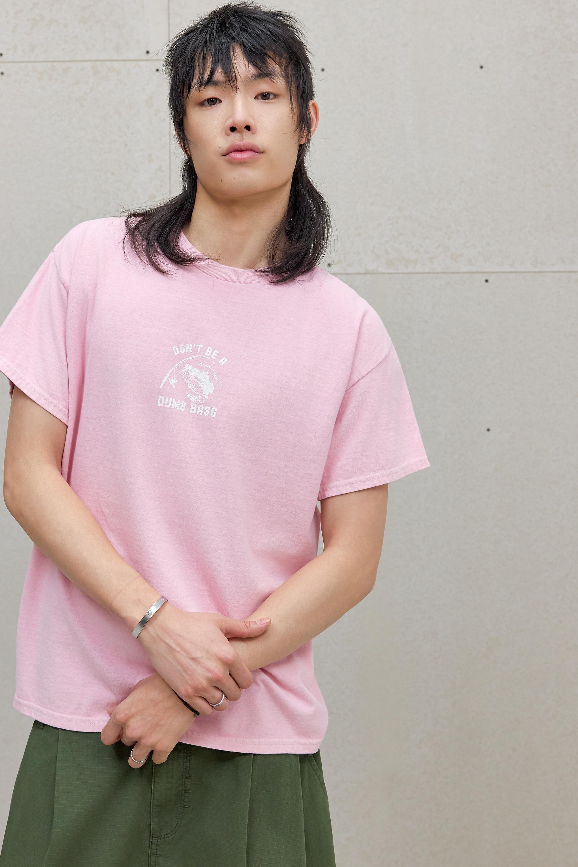 Pink Uo Pink Do Not Be A Bass T-Shirt, PINK, large image number 0